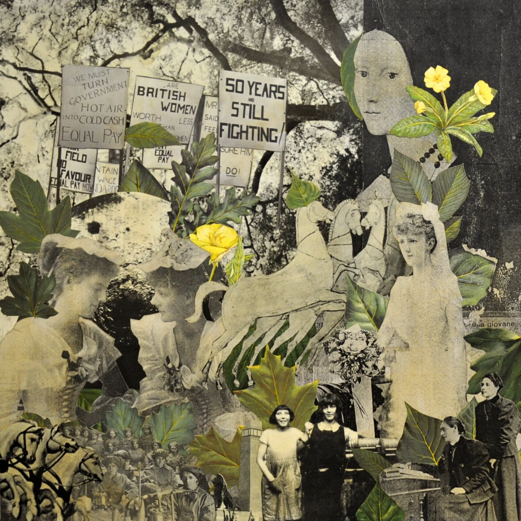 Hamilton Gallery, Zoë Murdoch Artist, "Because of Primroses", After Eva Gore-Booth