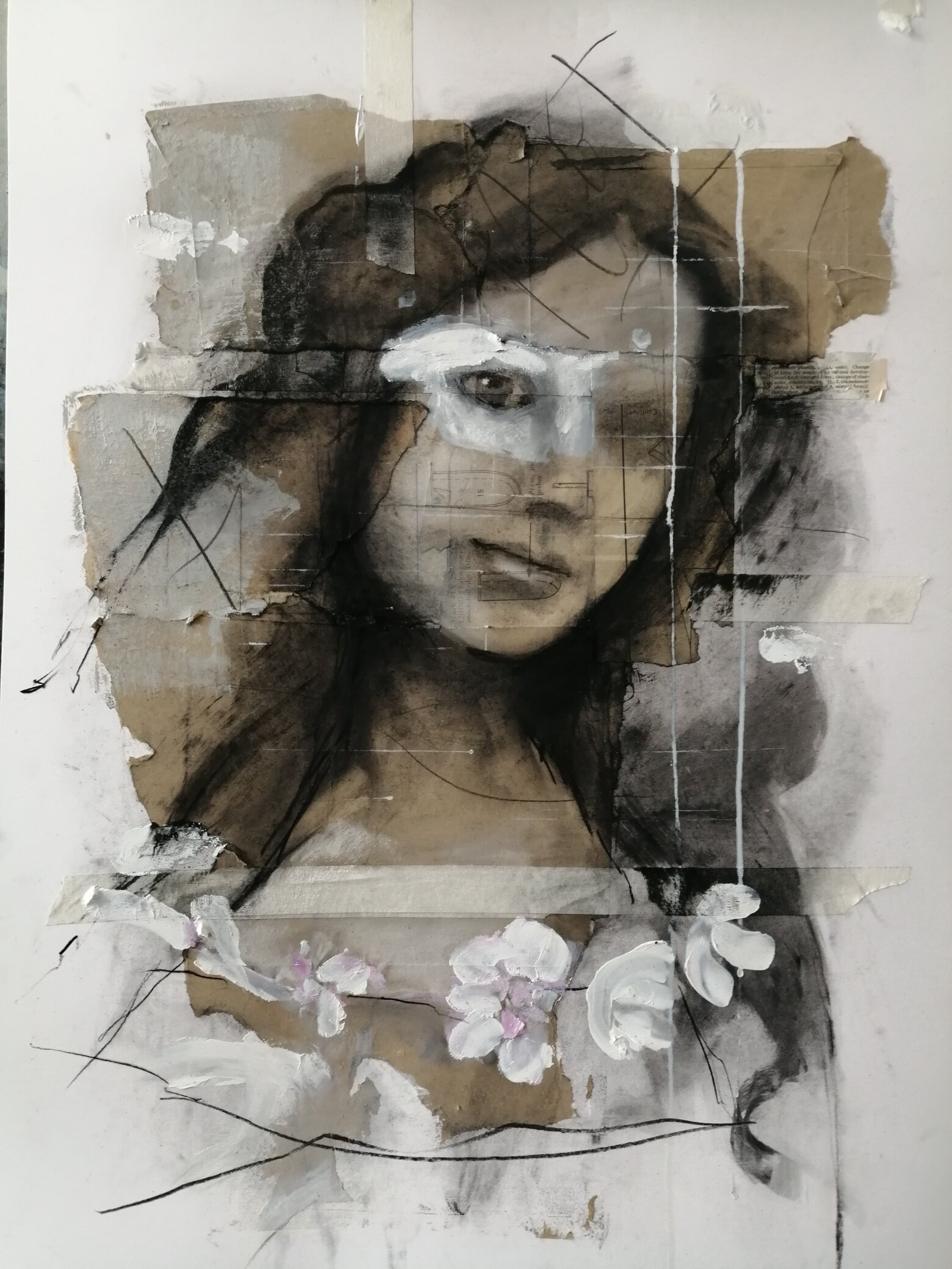 The metamorphosis of Lucy Westenra  collage and mixed media on paper  70cm x 50cm  €950  by Cara Gordon.jpg