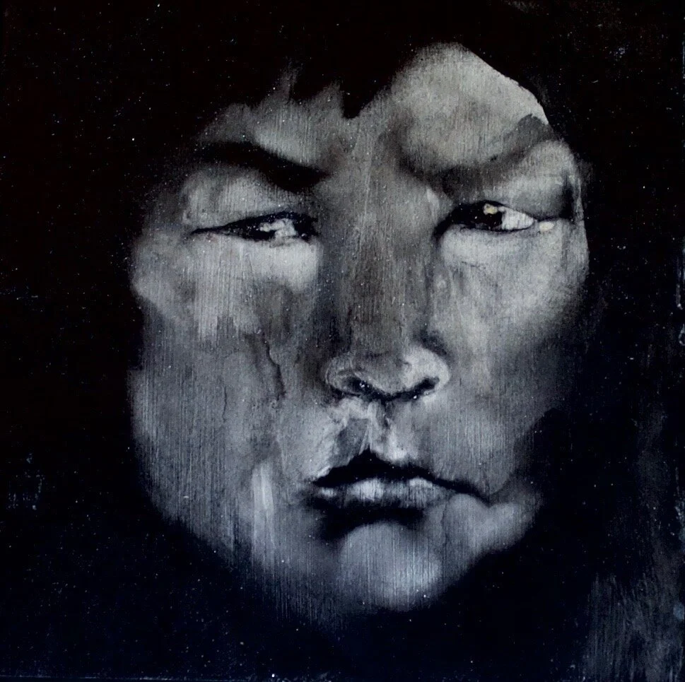 Inuit Face IX - Heidi Wickham