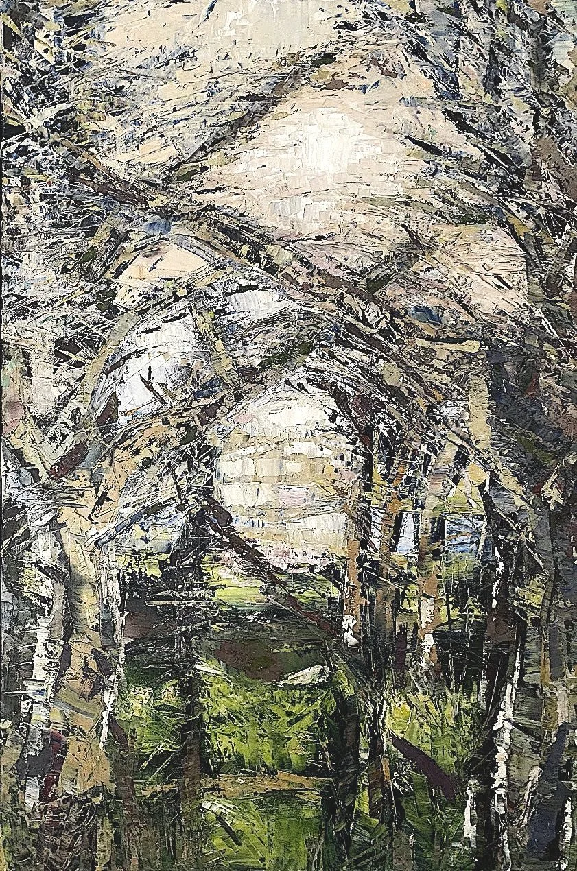 Hamilton Gallery, Sligo, Artist, Martina Hamilton, Solas Geimhridh l, Tober Ard Exhibition  Shipping: