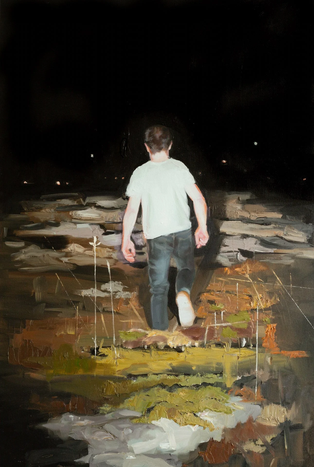 Hamilton Gallery, Sligo, Artist, Sarah Quick, Distant Lights, Lapis Lazuli Exhibition, W B Yeats poetry