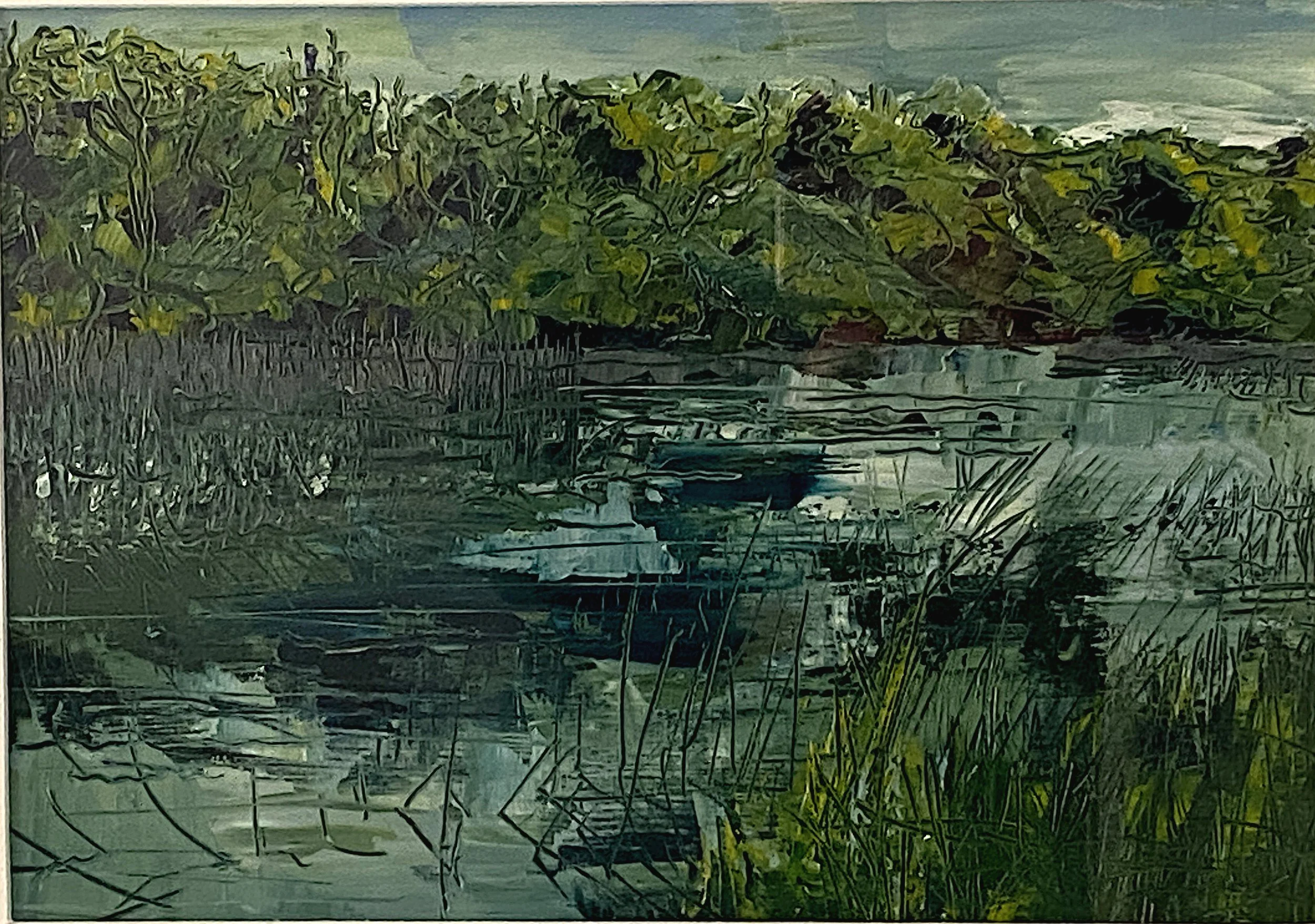 Hamilton Gallery, Sligo, Artist, Martina Hamilton, Low Sounds on the Shore lll, Winter Gathering Exhibition 2023