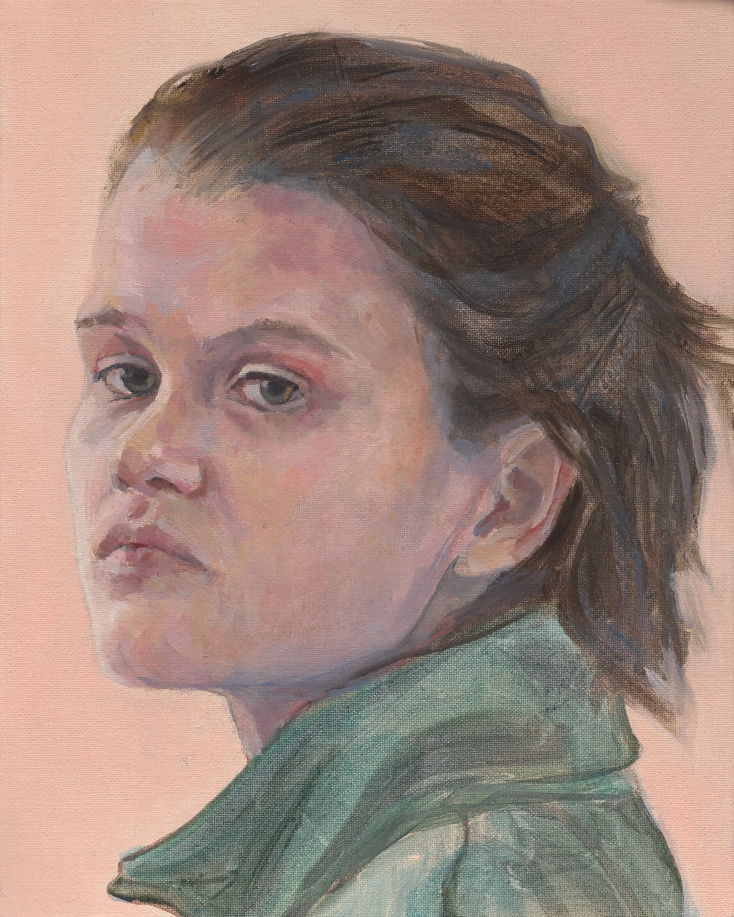 Emma Stroude 'Emilia', Oil on canvas, 25cm x 20cm, 2025.jpg
