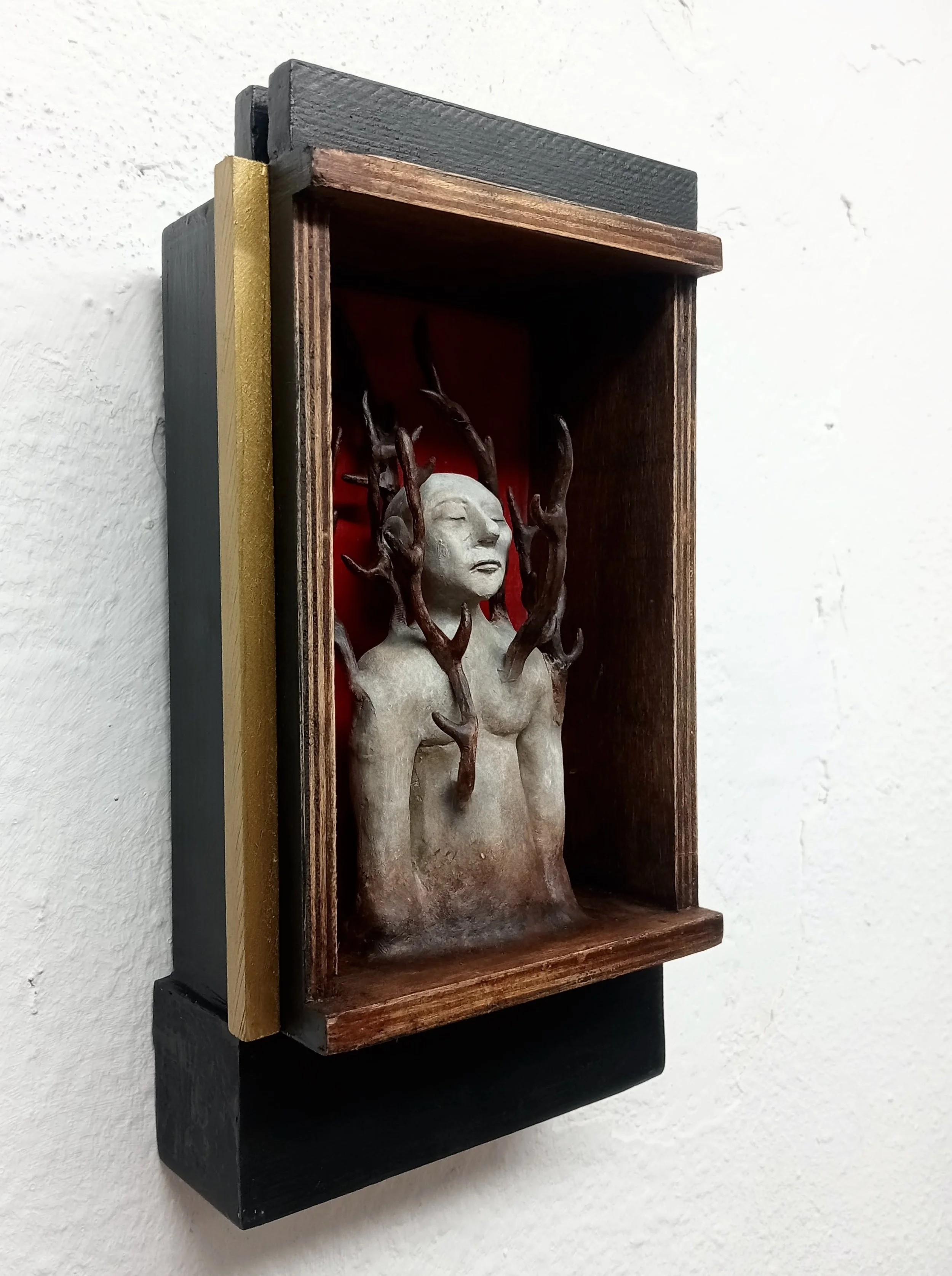 Lisa Gingles artist, Hamilton Gallery, Remembering the Spanish Armada,  Polymer Clay Sculpture