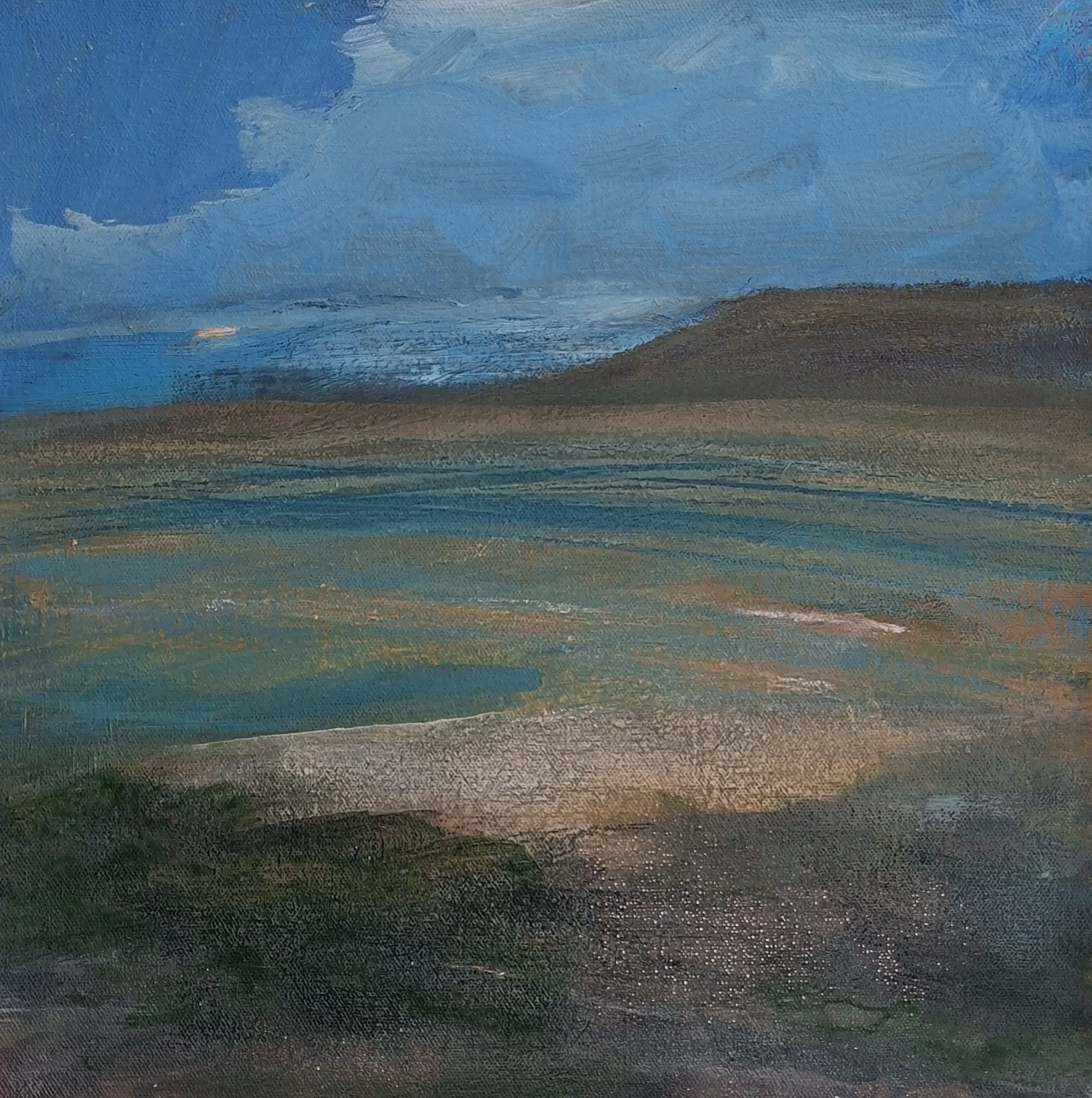 T.Brooks. High Summer. Oil on Canvas.. 32x28cm. €485.jpg