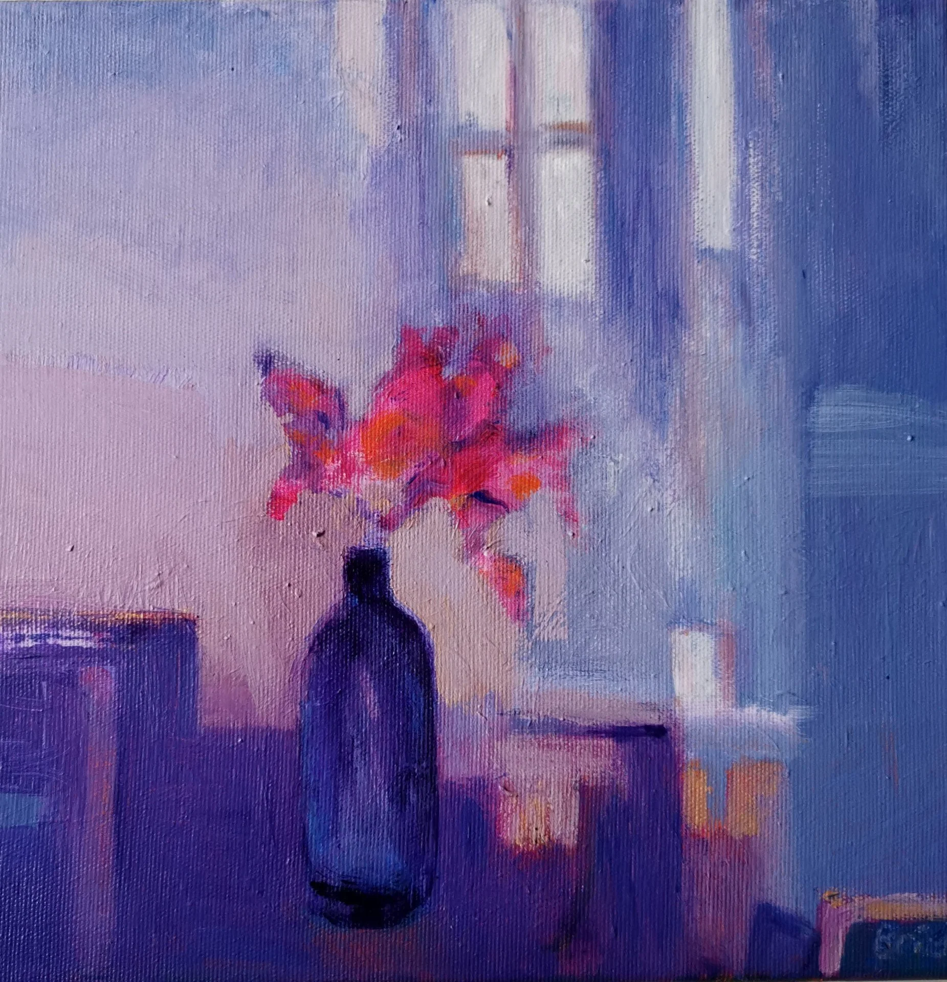 Brid MacConville, Meditation on a Blue Vase