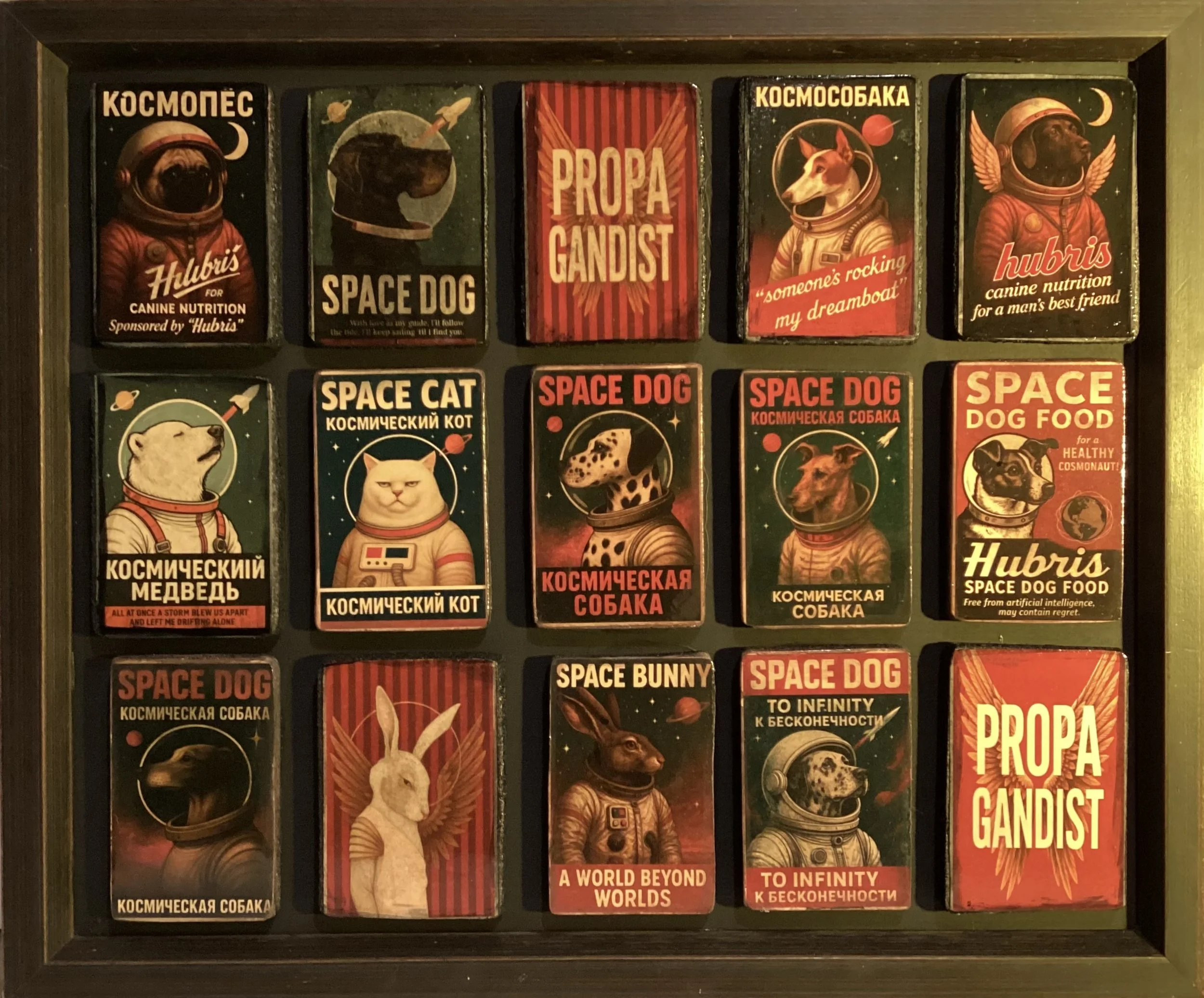 Heidi Wickham, Hero Wall Prints on wood 68x65cm  900.jpg