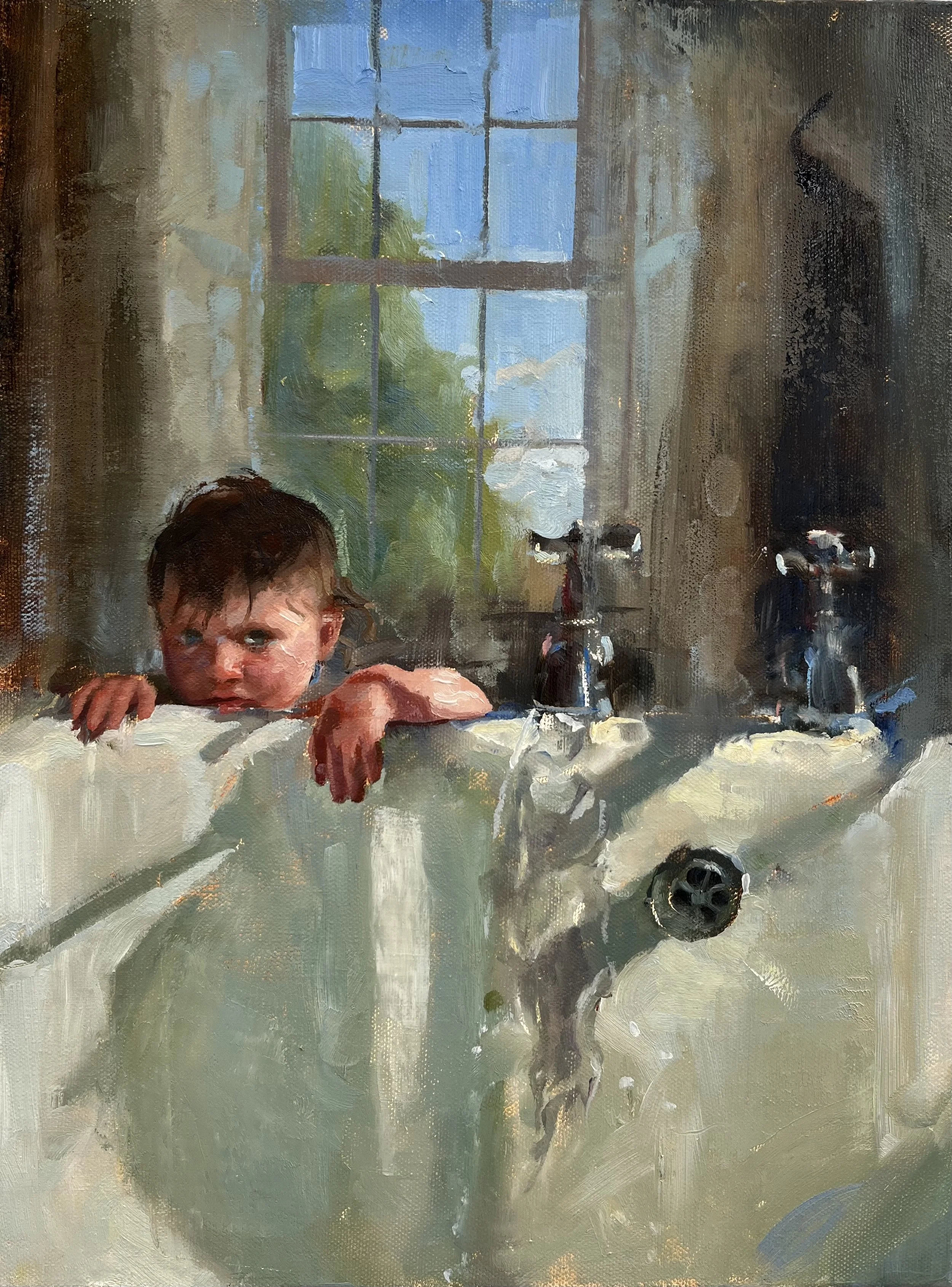 Guinee_MorningBath_oiloncanvas_41x30.jpeg