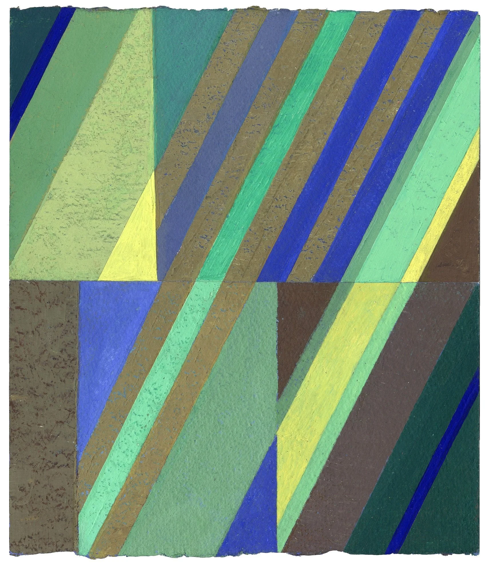 Joe Dunne. Sun and Rain (tempera on paper) 32.5 x 27.5 cm. €950.JPG