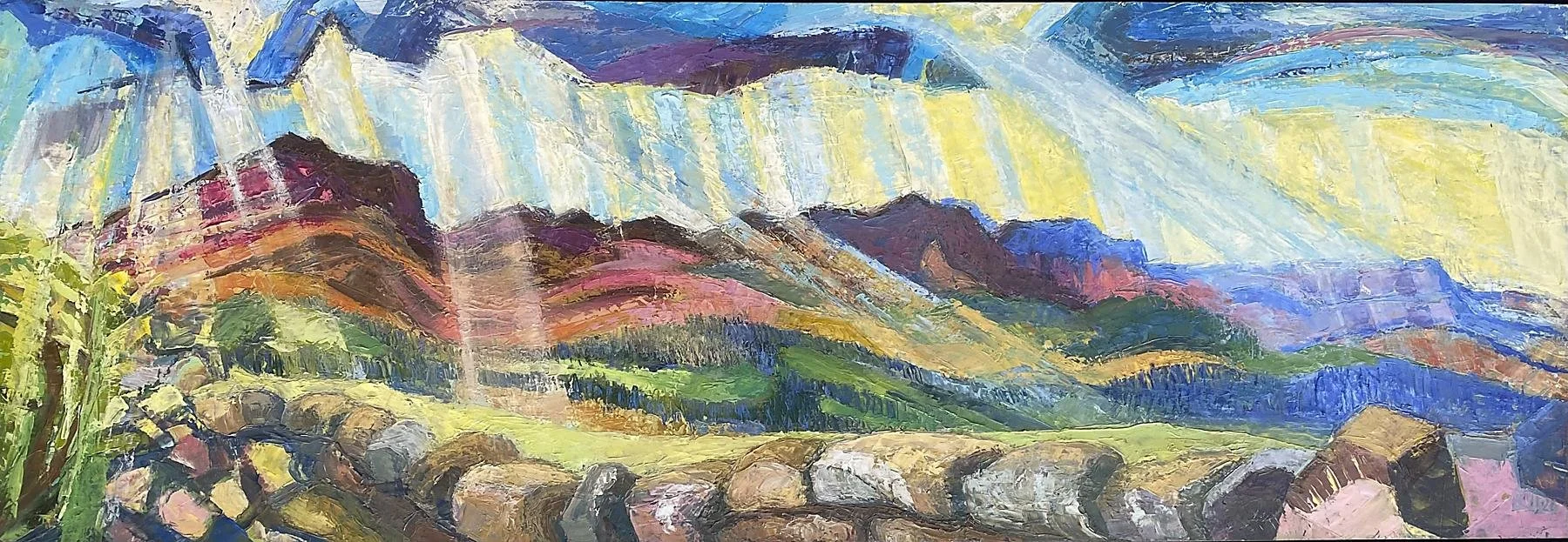 Jobson, Rebecca - 'Crepuscular Rays Ox Mountains'