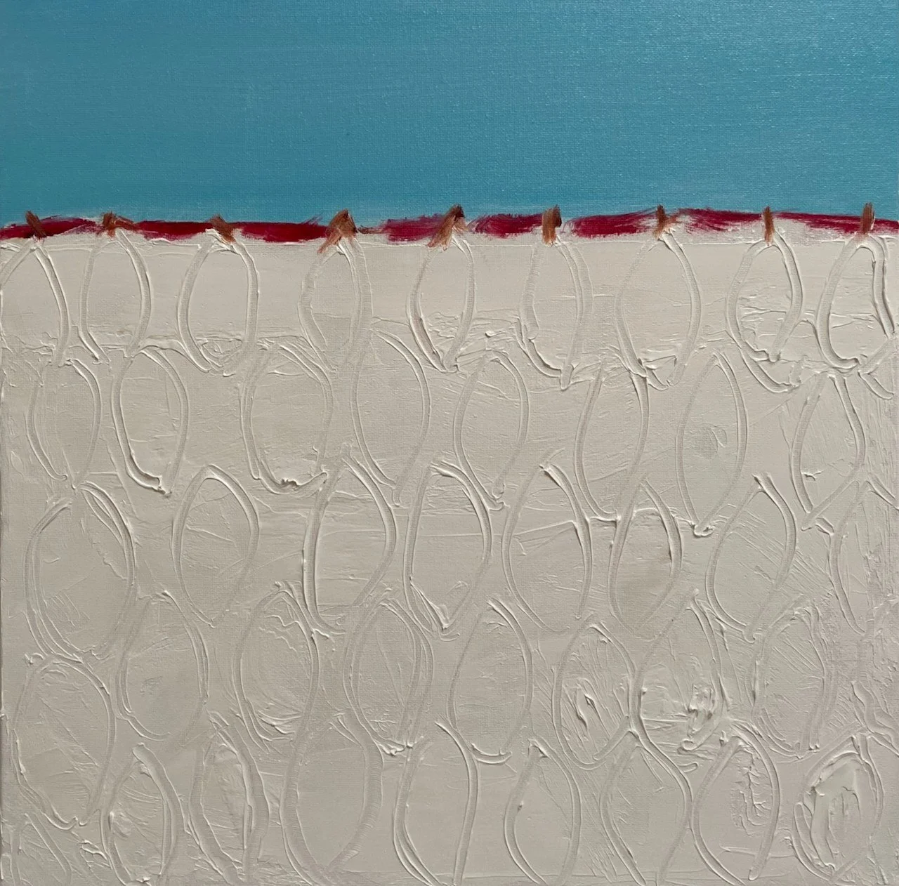 Lee Barbara, Line of Teardrops, Oil on Canvas, €510.jpeg