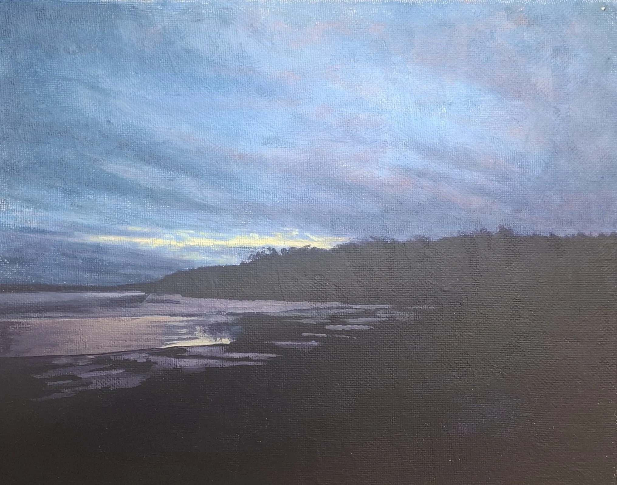 Donncadh O'Callaghan  Lissadell Sunset Acrylic on Canvs 2026.jpg