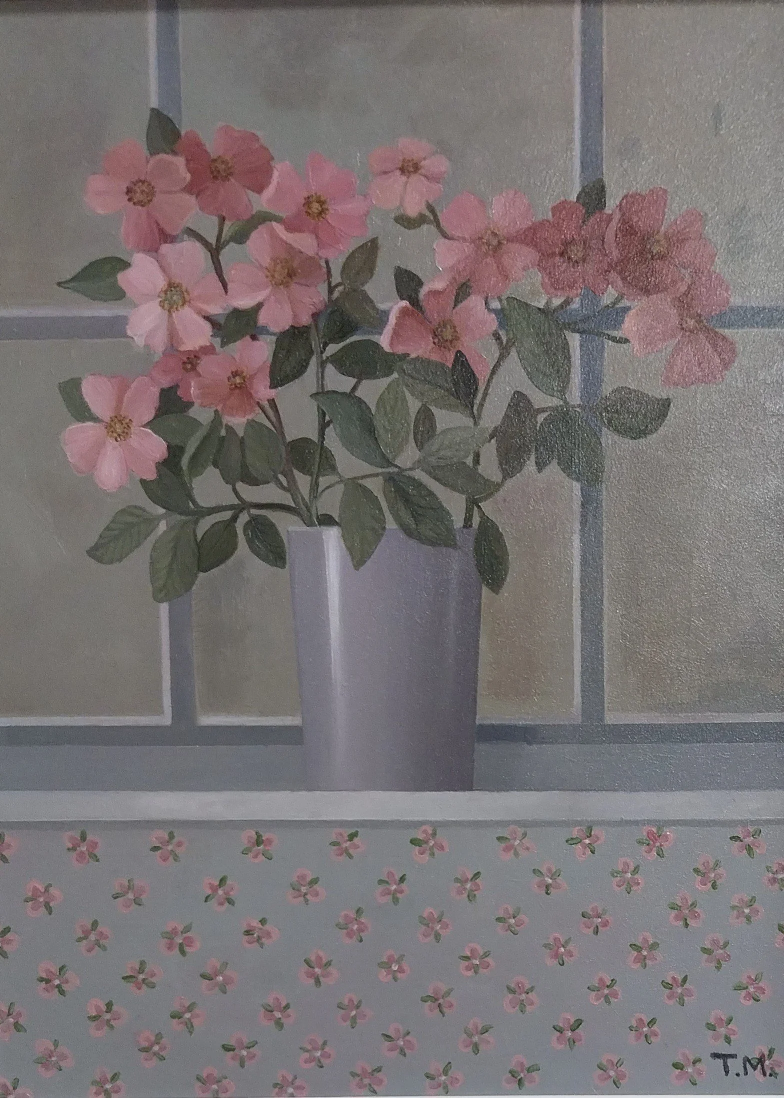 Dog Rose Oil on Board 23x18cm 1050 2026.jpg