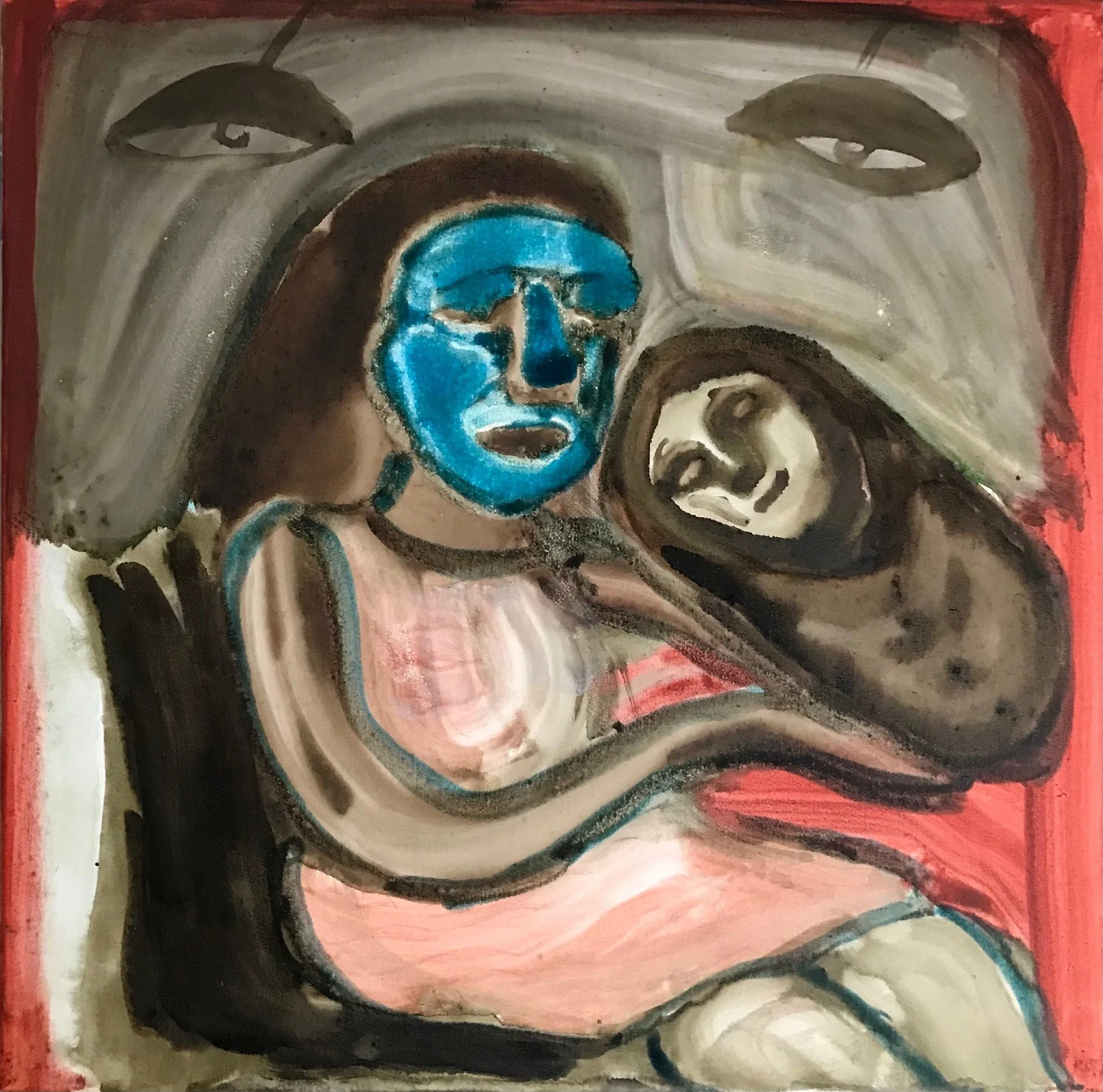 davidikova lenka, My dear child, Acrylic ink on canvas €400.jpeg