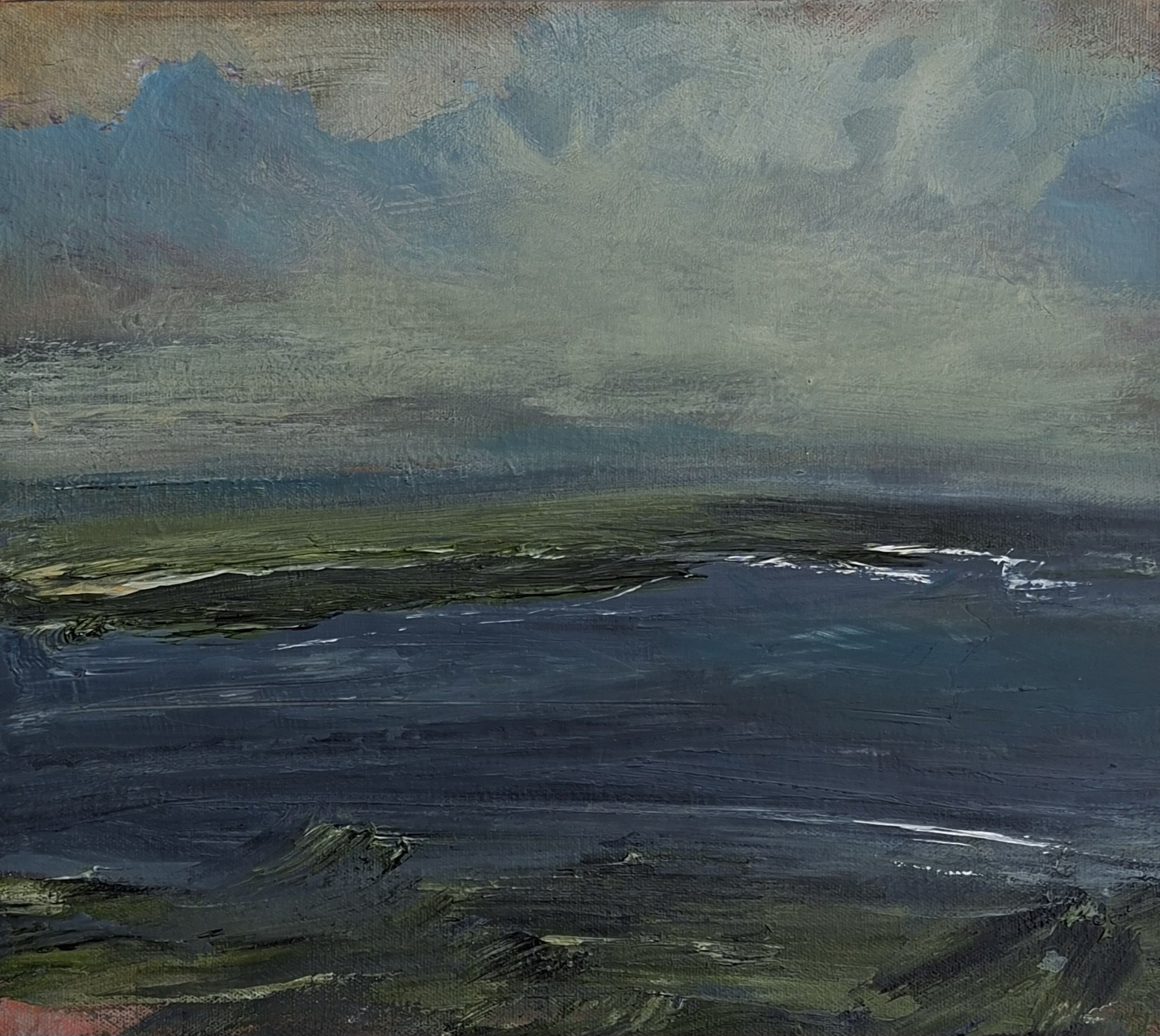 Overland+Ocean. Oil on canvas. 28x32cm. €485. TB26.jpg