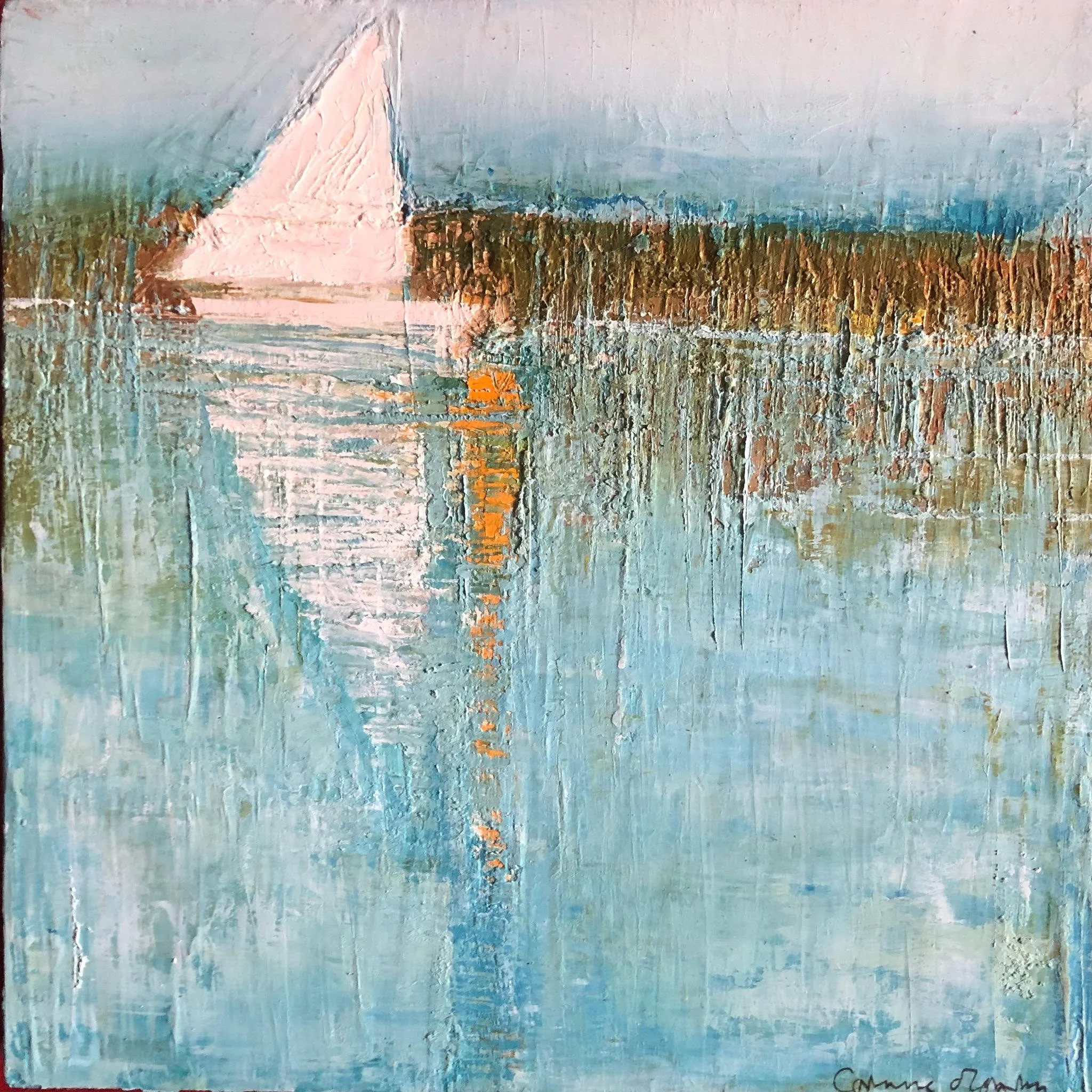 O'Leary Cormac Lough Gill 1 Oil on board 15 x 15 400e.jpg