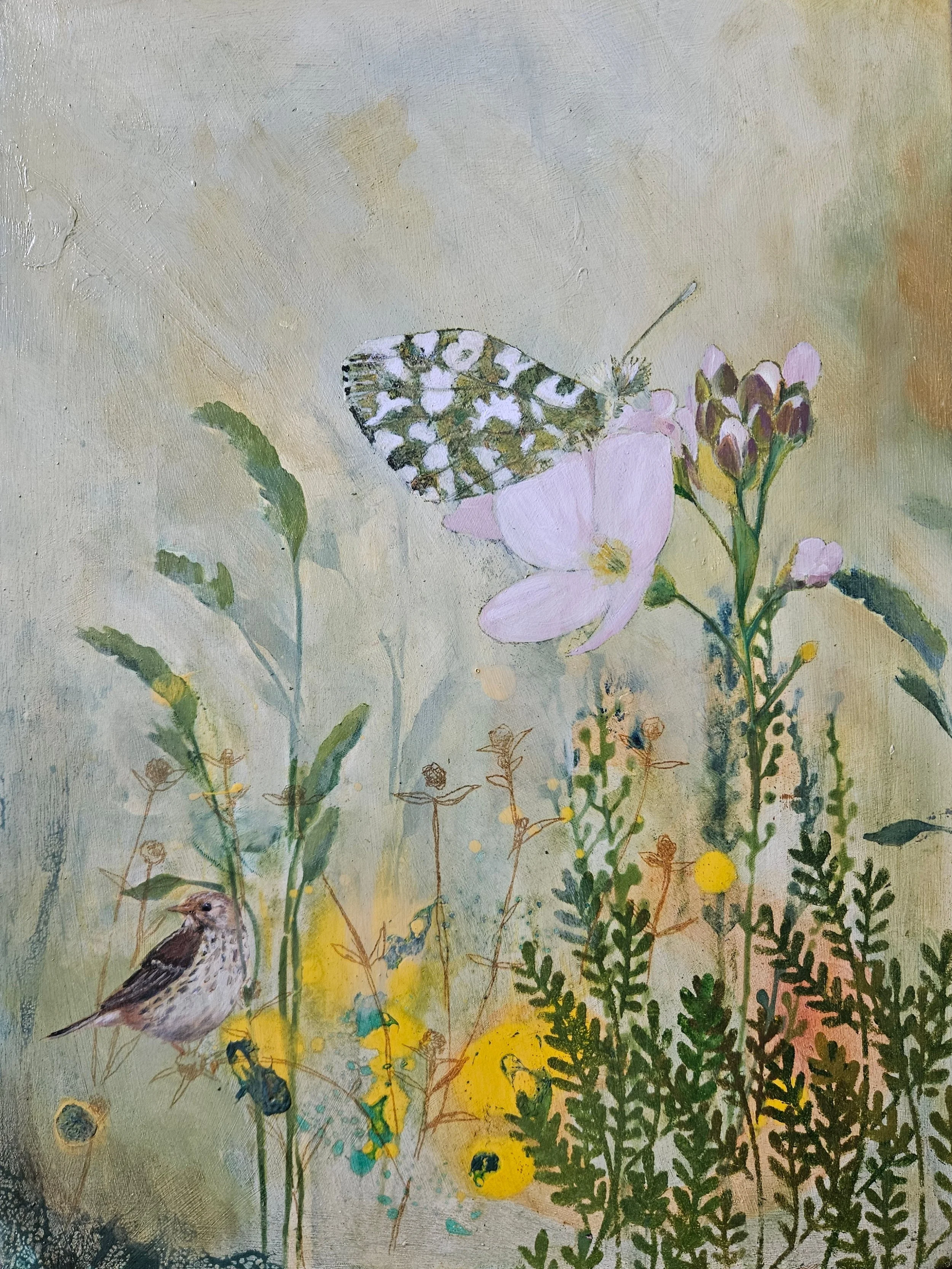 2 Cuckoo Flower Oil on Board 40x30cm 620.jpg