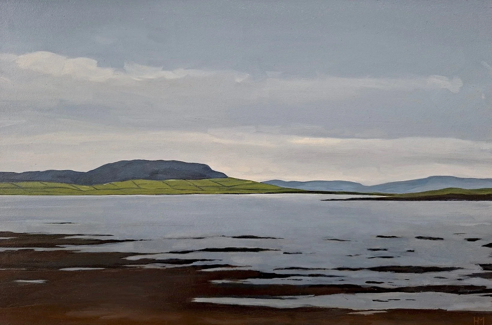 Rosses Point, Sligo. Oil on board, 20x30cm, 2026..jpg