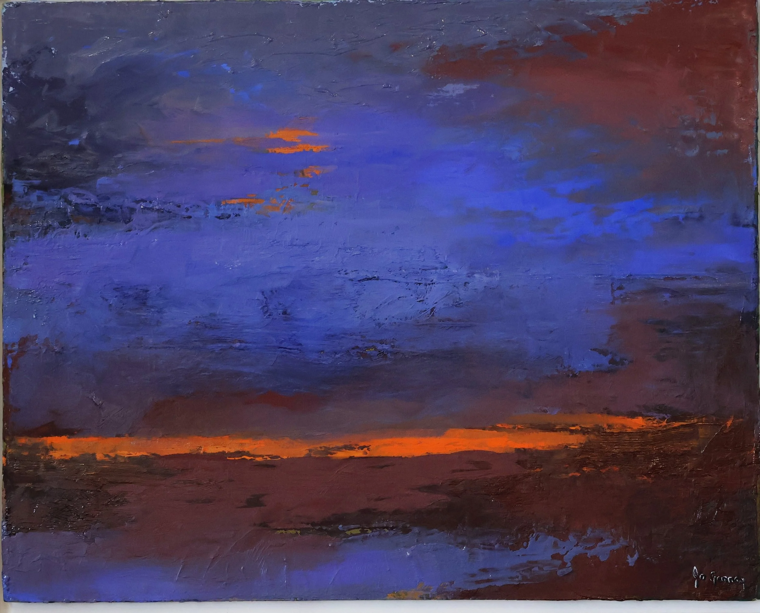 3.Josephine Geaney.Breaking Light.oil and cold wax on canvas 40x50cm. 520 euro..JPG
