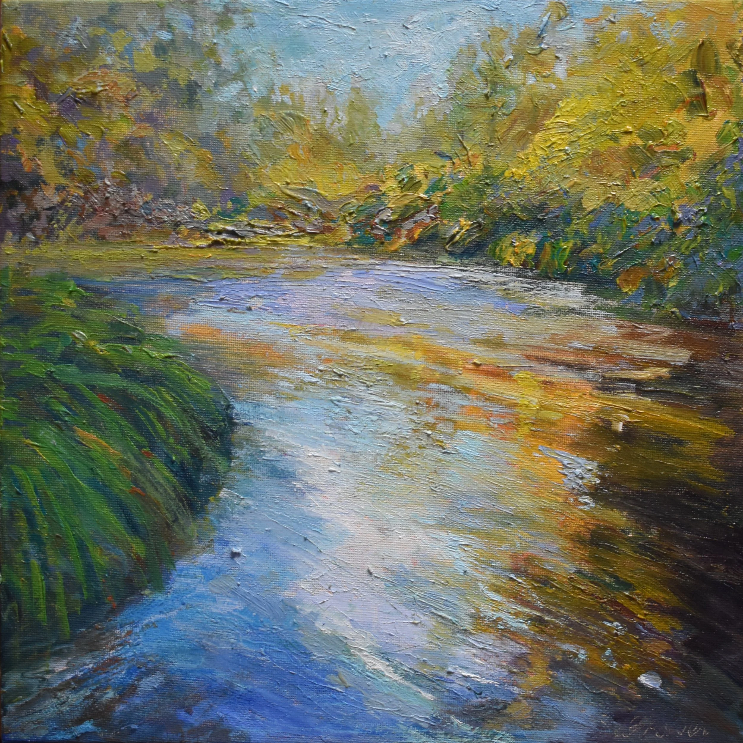 FionaPower_FourMileWater,Durrus_Oil on Canvas_38.5x38.5_€700.JPG