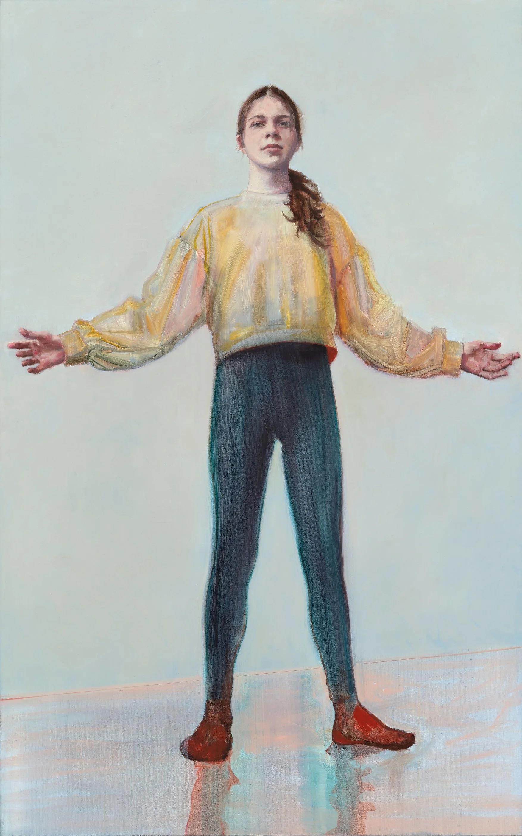 Emma Stroude, Empty Handed and Armed, Oil on canvas, 160cm x 100cm, €5,700 DW-Med.jpg