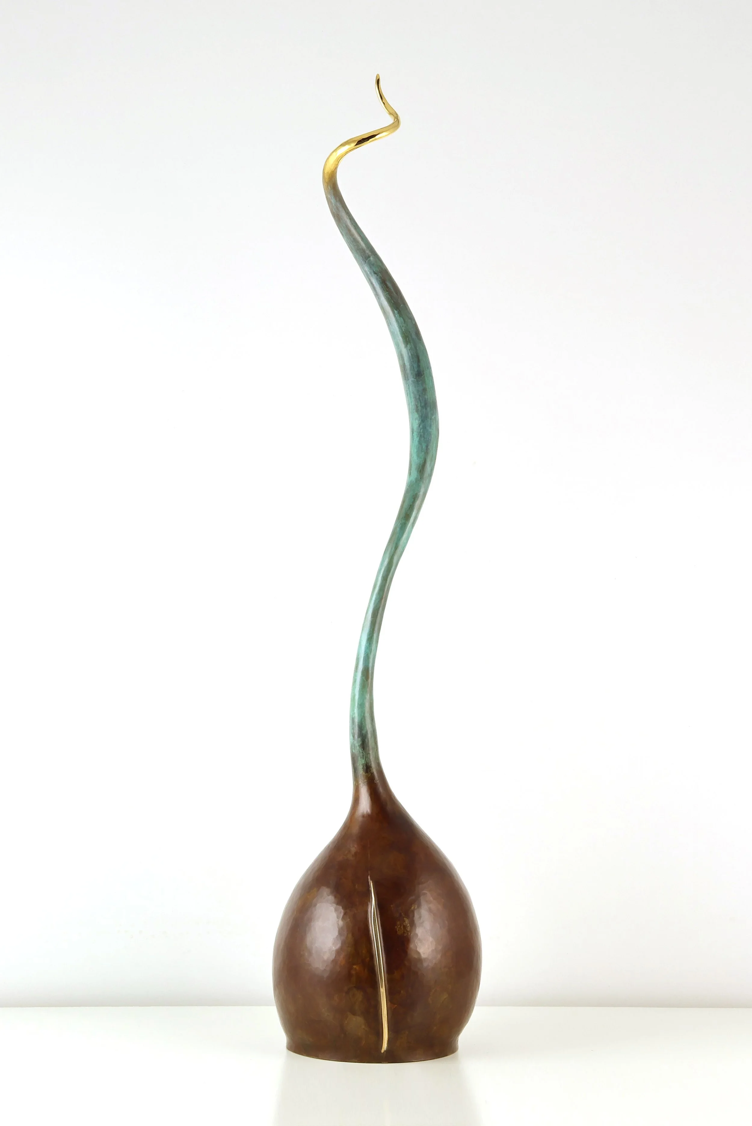 11 Seamus Gill, Tall Red Podform 2, Sheet Bronze, 64x14cm, 3500, 2026.jpg