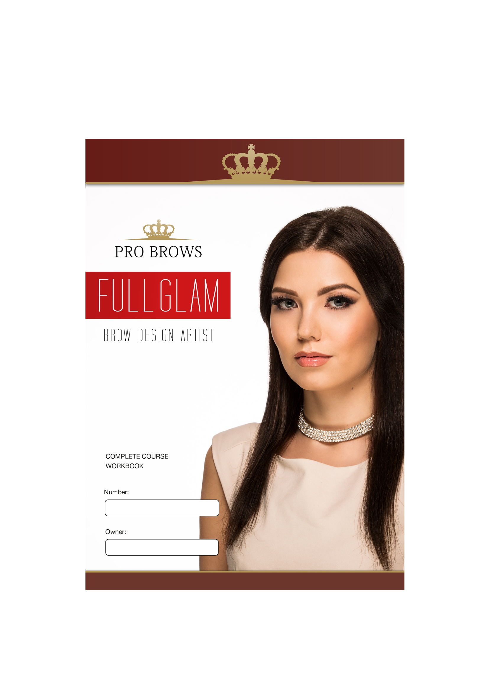 FullGlam koolitusmaterjal. Saad kaasa ka koolitusmaterjali, mis, koos su enda lisatud märkmetega, aitab meenutada kõike õpitut ka hiljem.