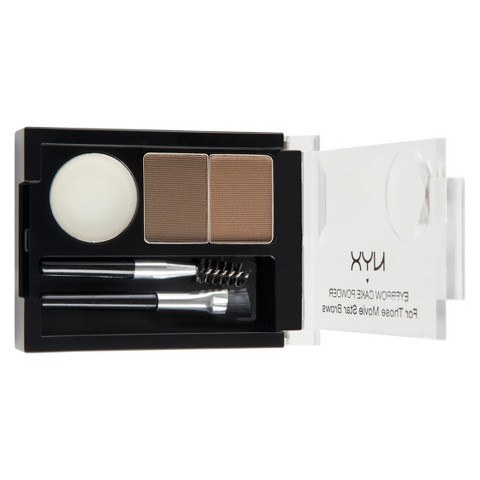 NYX Eyebrow Cake Powder. Selle komplektiga saad samuti oma kulmumängu oluliselt parandada. See sisaldab vaha, mida saad kasutada enne kulmude värvimist, mistõttu on see mõneti nagu kulmu-primer. Kasuta seda toodet ja su kulmud on perfektsed terve päev!