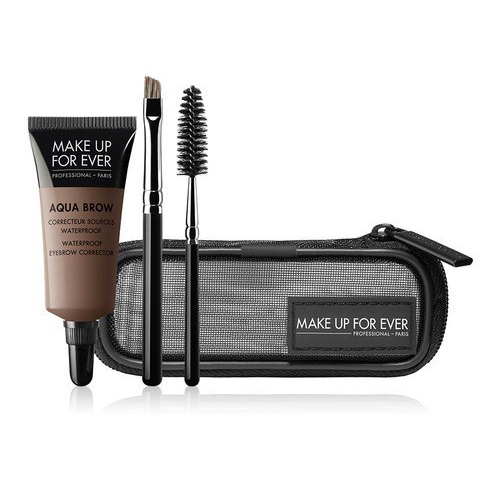 Make Up For Ever Aqua Brow Kit. See on veekindel! Jah, tegemist on tõesti veekindla geeliga, mida on lihtne kasutada. Selle abil saad tekitada igati loomuliku kulmu. Komplektis sisaldub ka spiraalne hari.