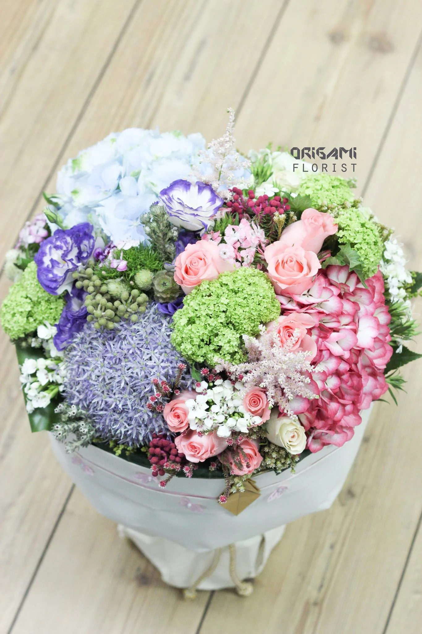 bird view of a Grand Botanical Garden