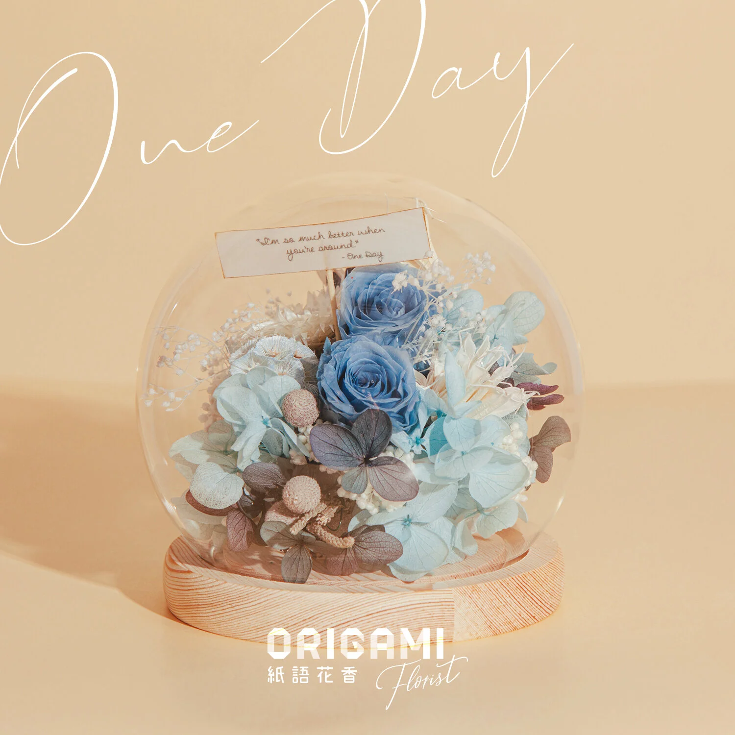 Preserved Glass Ball - One Day