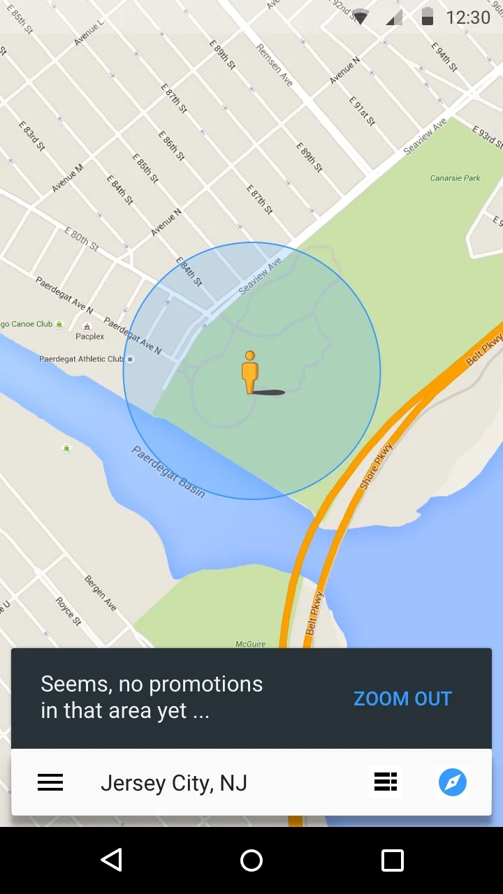 Map VIew - Nothing found .jpg