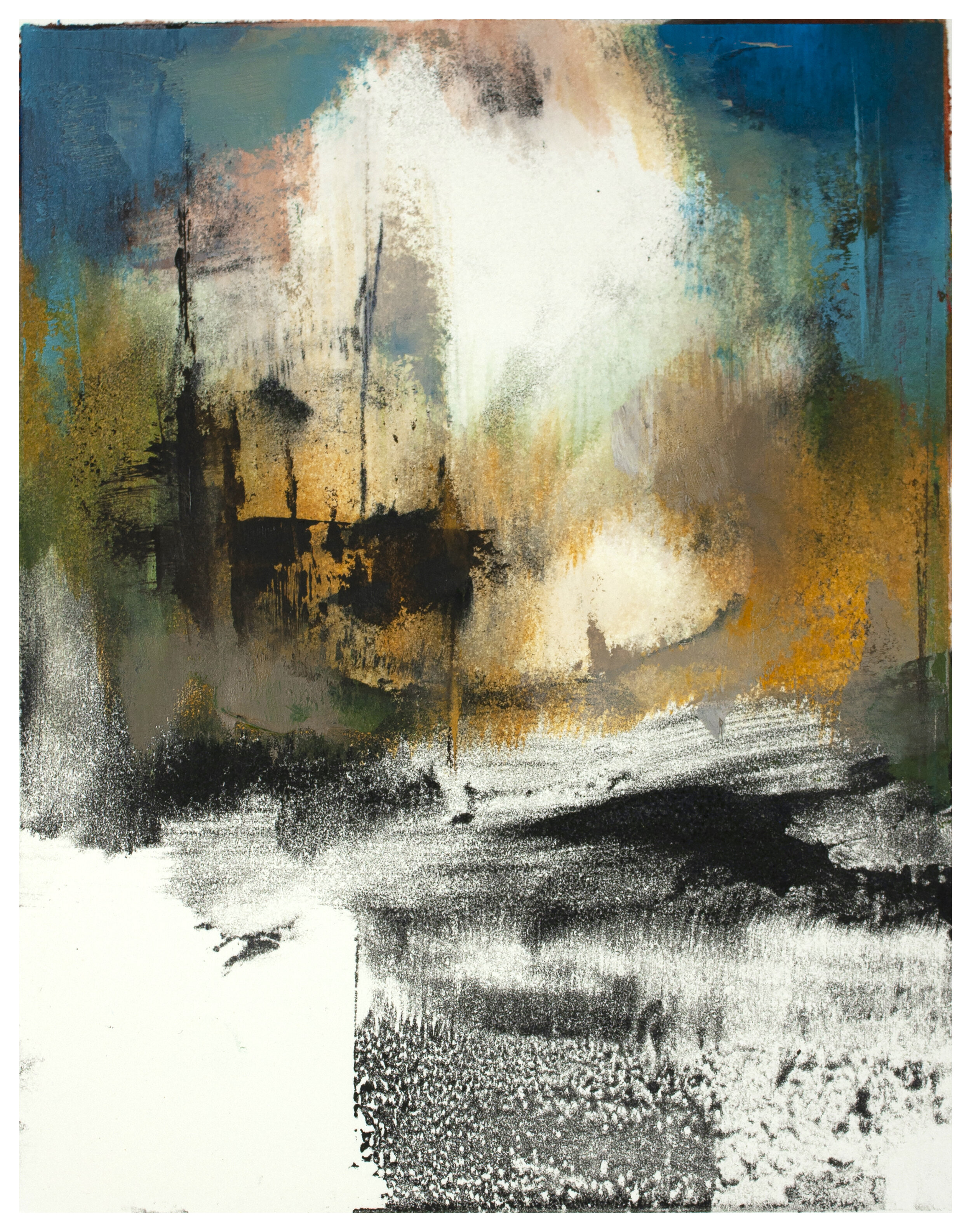 Untitled XXI. Monotype. 2020. Oil and Ink on 250g Stonehenge Paper. Image 11x14cm. Paper 28 x 38cm.jpg
