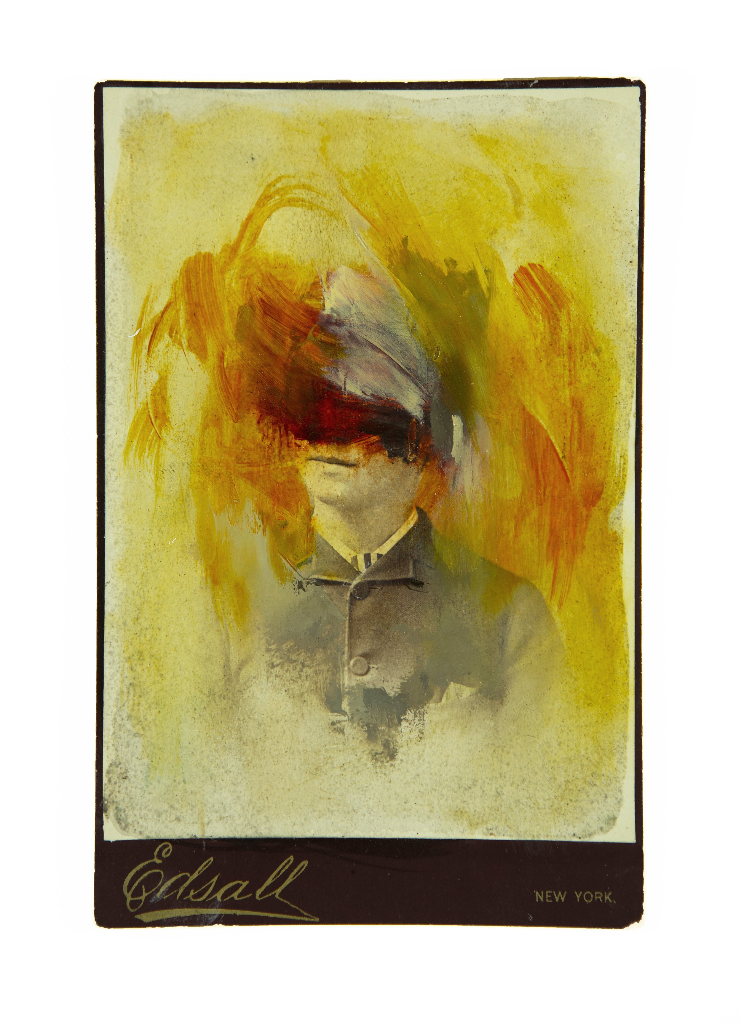 42. Suspendisse II (Edsall). 2022. Oil on vintage cabinet card. 16 x 10 cm.jpg