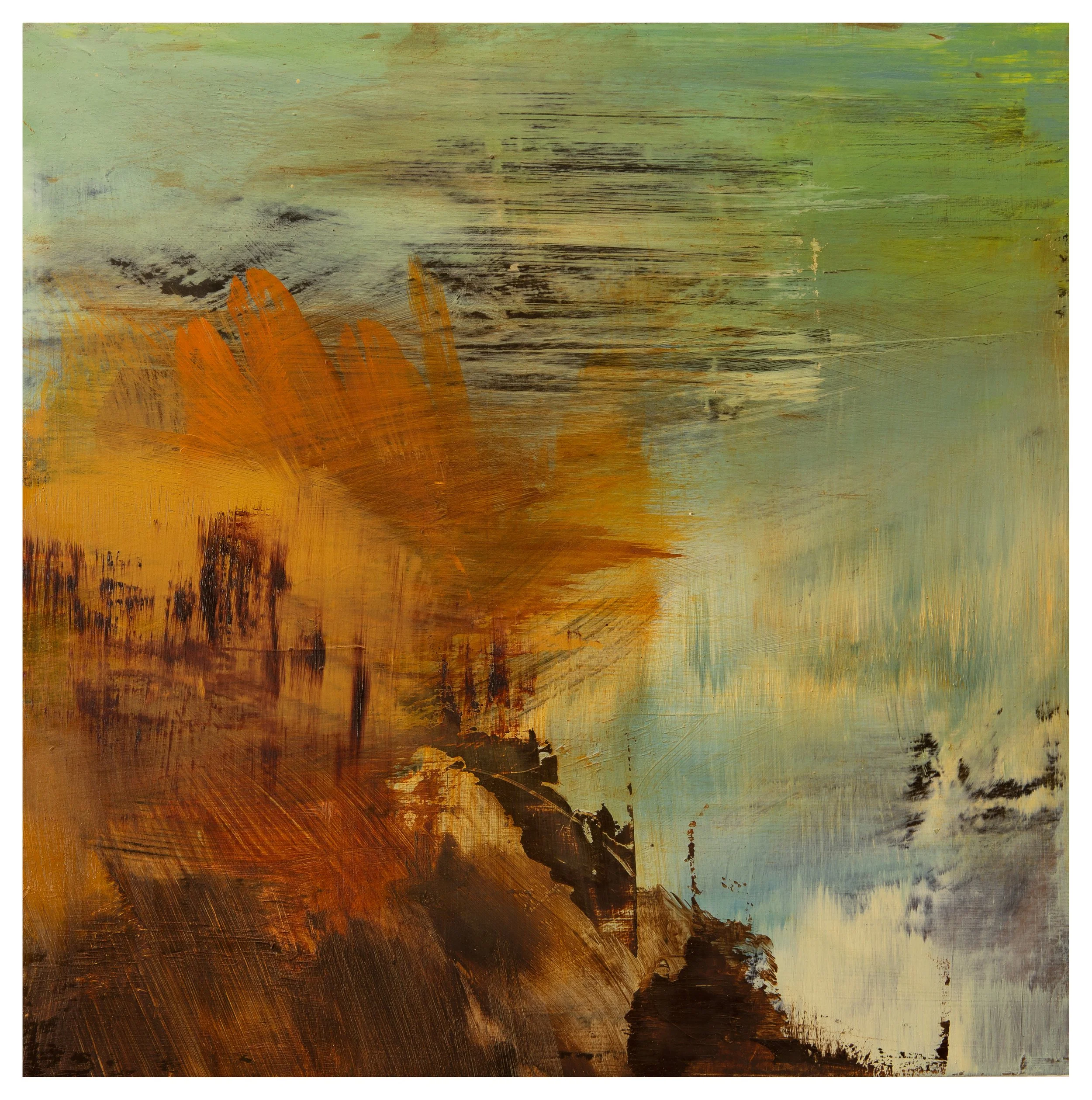 Unfinished Sympathy. 2026. Oil on wood panel. 35 x 35cm