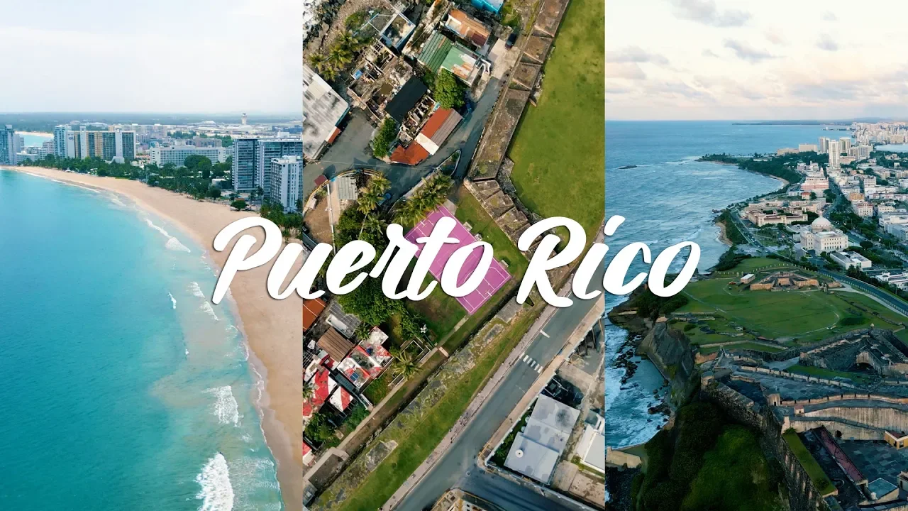 PUERTO RICO FROM ABOVE | A Cinematic Travel Recap