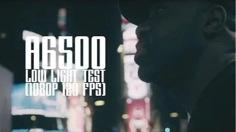 Pulse | Sony A6500 Low Light Test 1080p 120fps