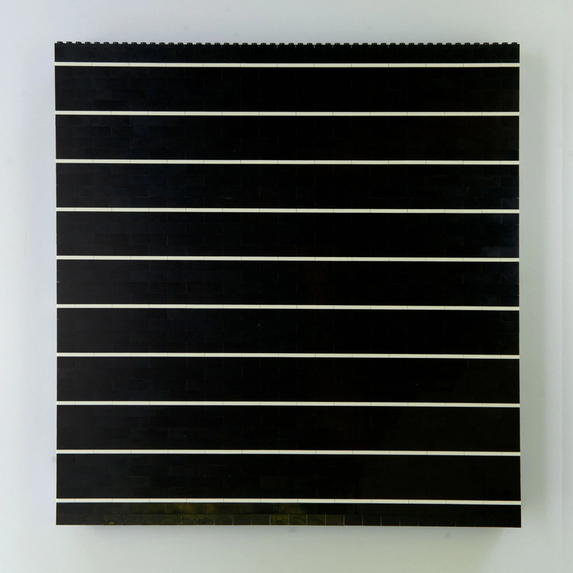 White Stripes #6 (2017), 15 3/4 x 16 1/4 in.