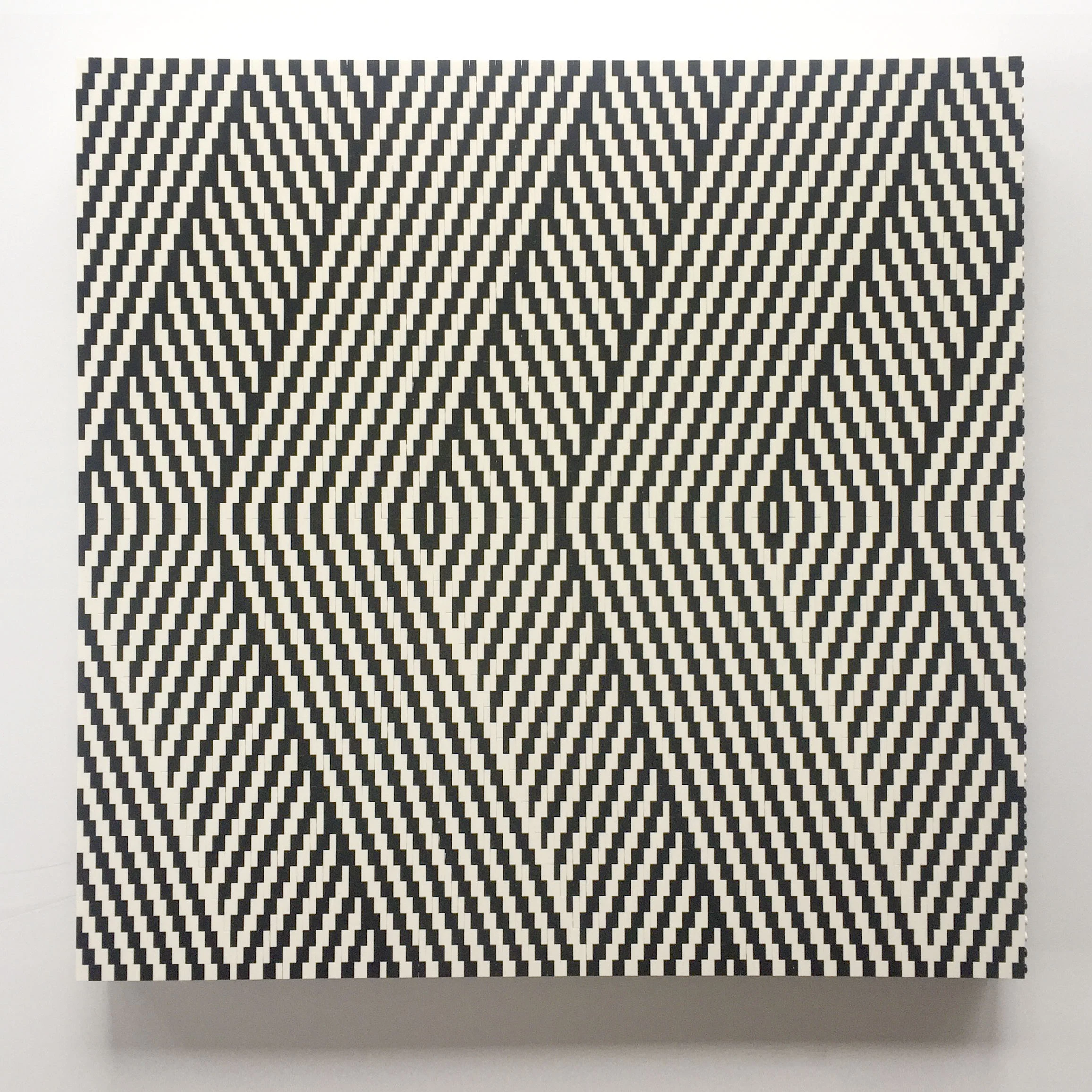 Weaving #2 (2018), 18 3/4 x 18 3/4 in.