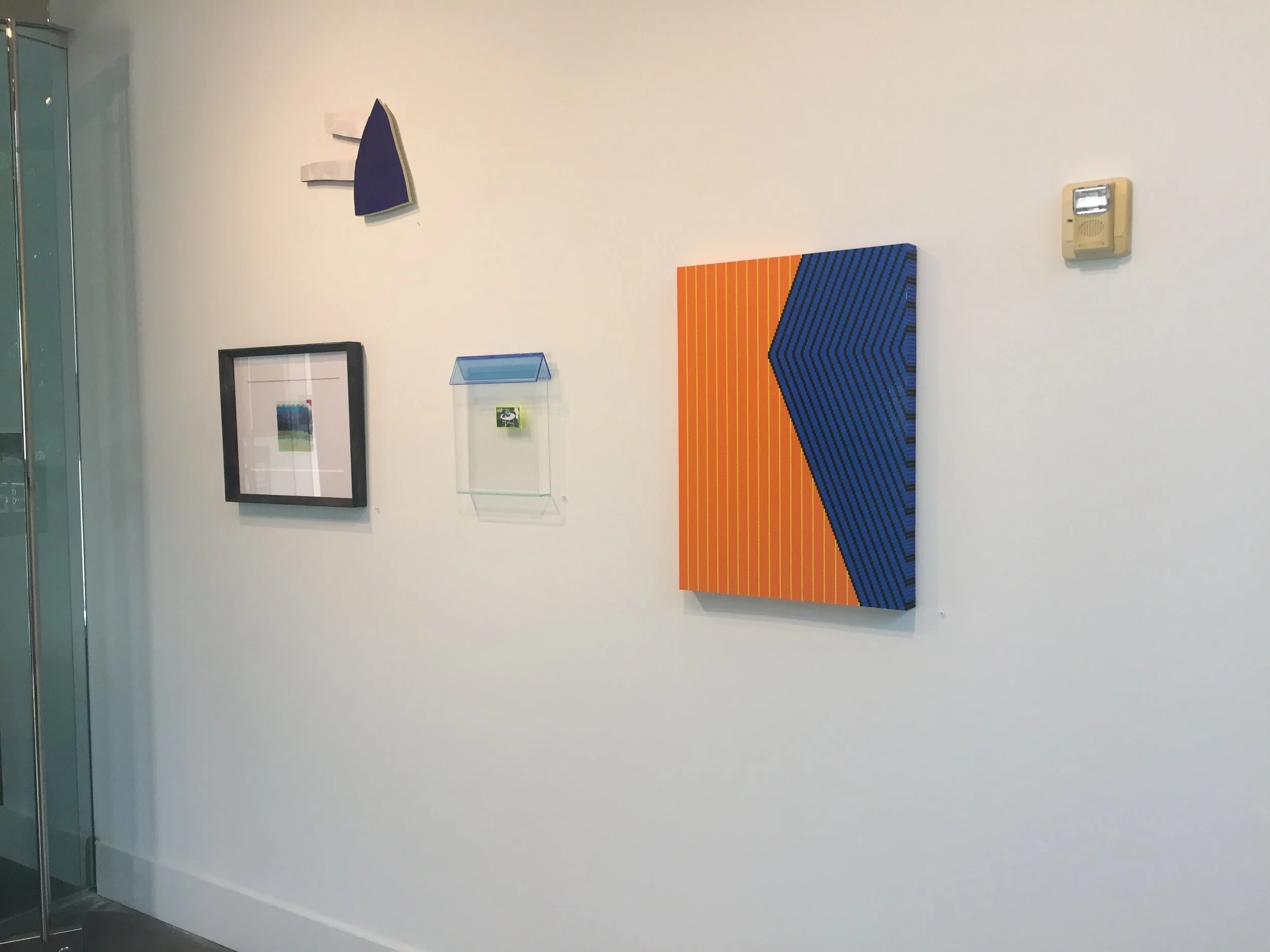  Installation view - "Color &amp; Comp," September 27 - February 2, 2019. The Gallery at Hotel Indigo, Athens, GA. 