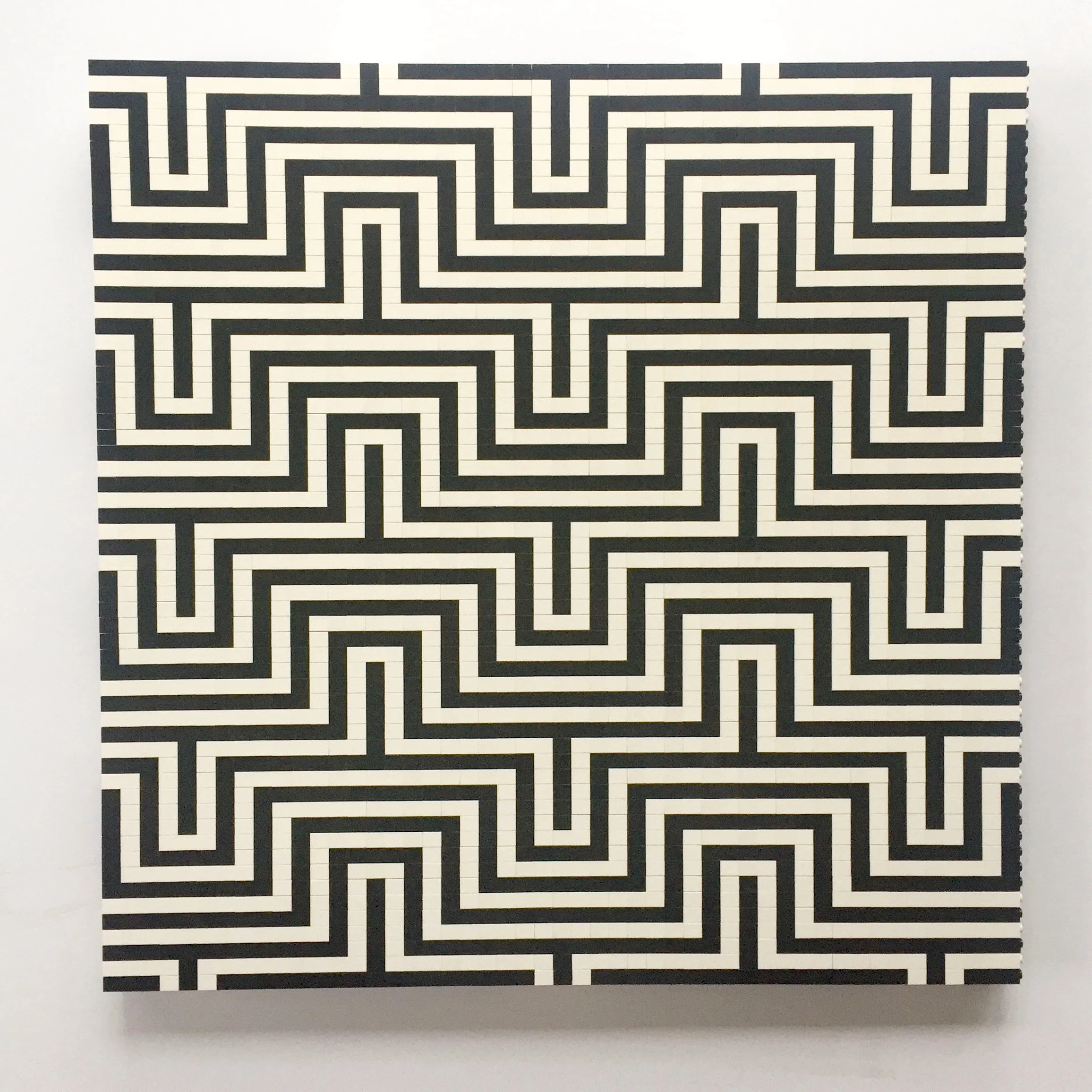 Maze #3 (2018), 18 3/4 x 18 3/4 in.