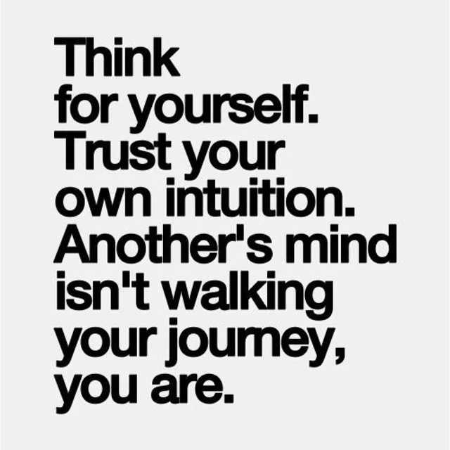 Another's mind isn't walking your journey