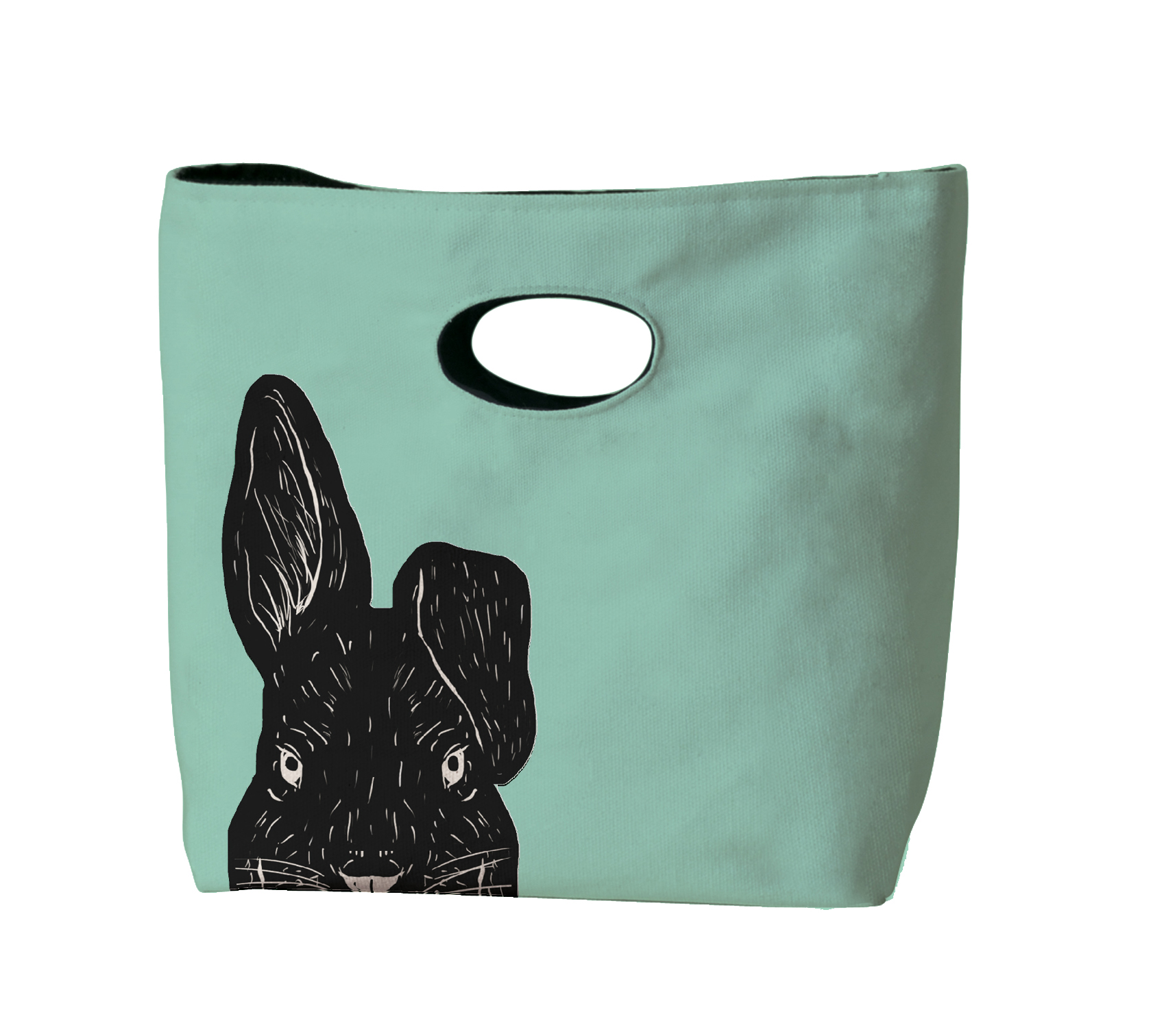 Rabbit Head Lunch Bag [Front]