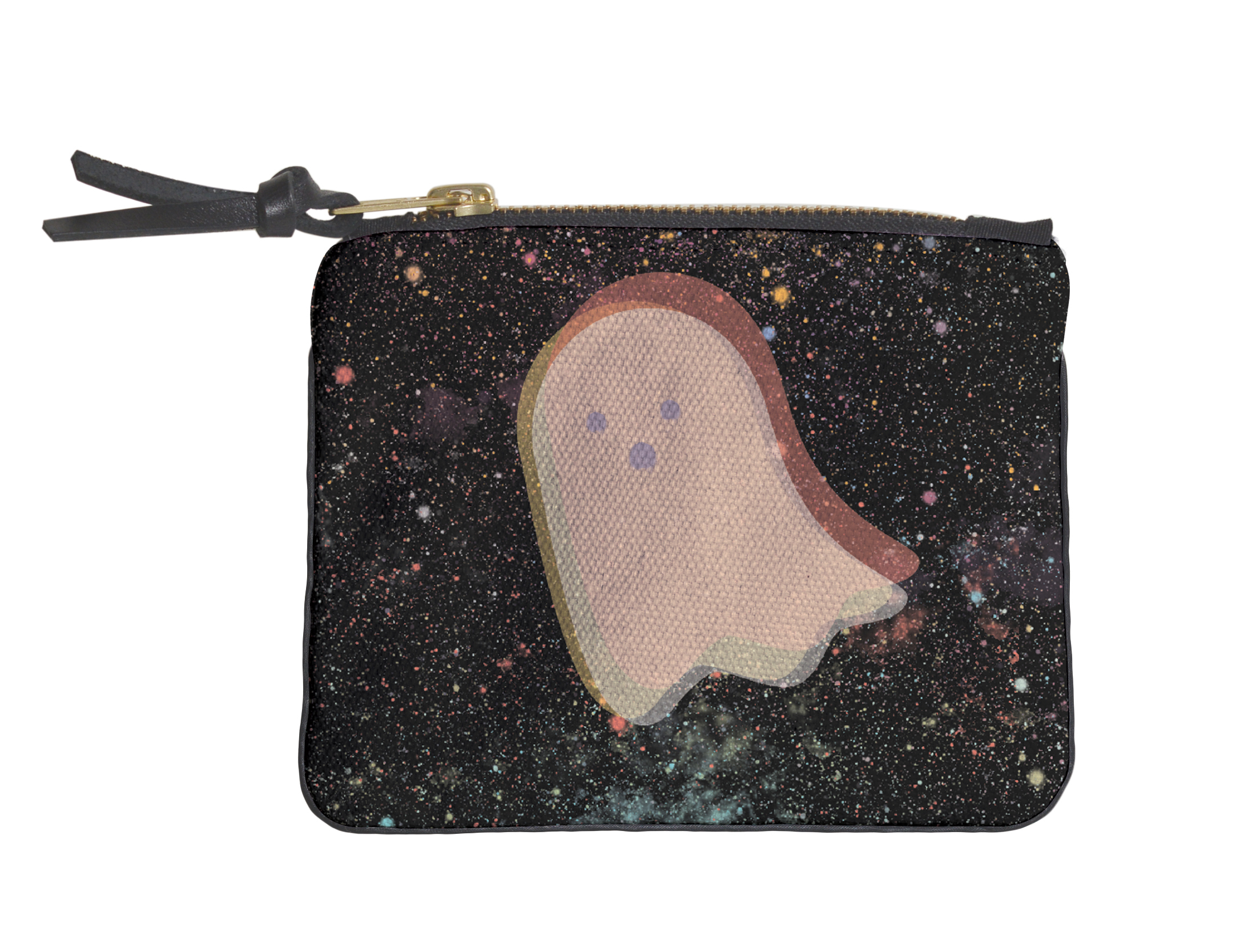 Galaxy Ghost Coin Purse [Front]