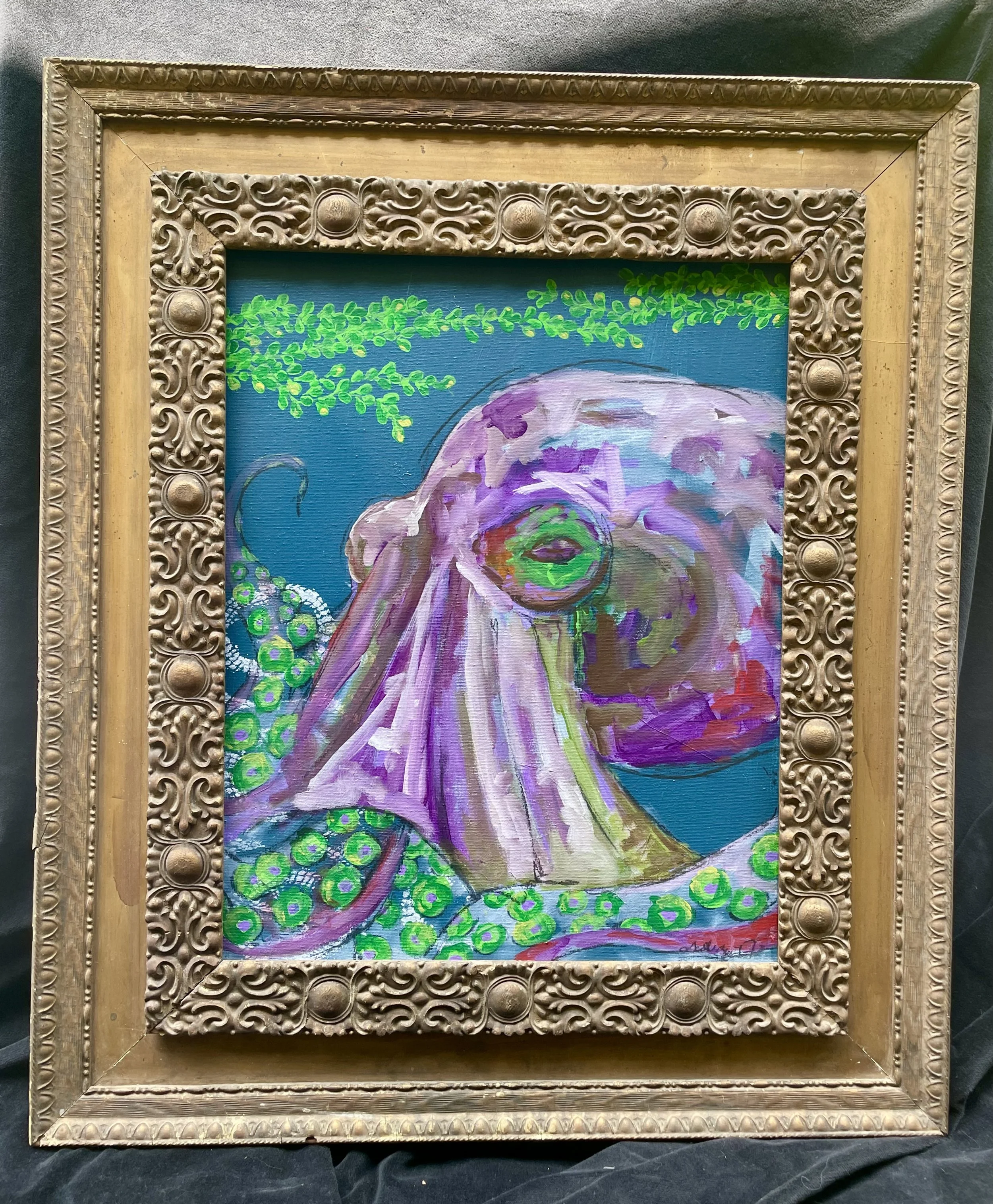 Purple Octopus 
