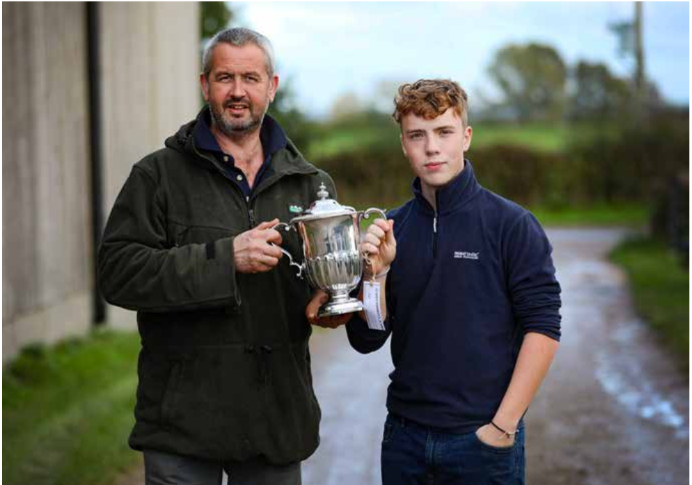 Freddy Bethley - Champion flock in 2022