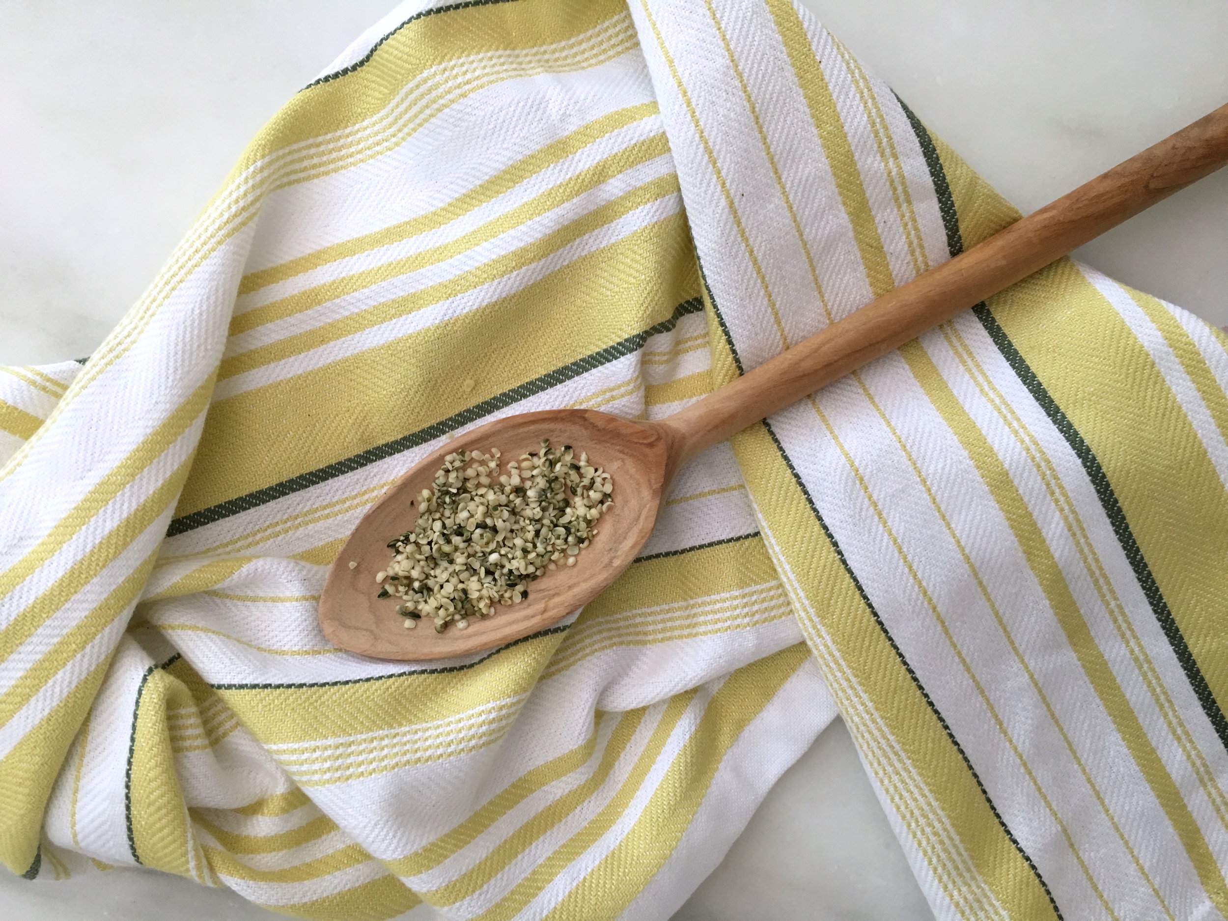 There are endless ways to use hemp seeds to pack some extra protein. I love them sprinkled in breakfast favorites like smoothie bowls and oatmeal.
