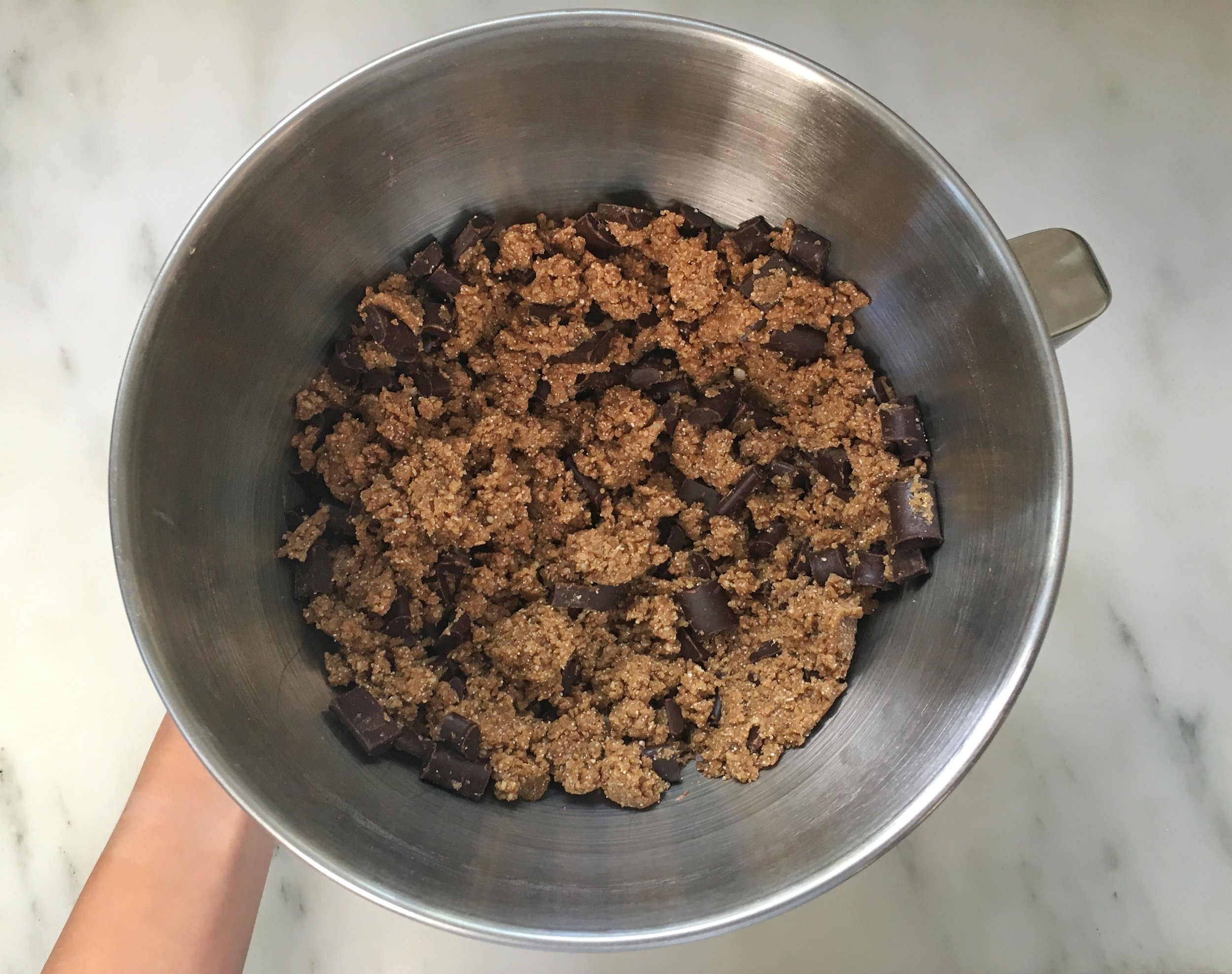Cookie dough is my weakness,,, I'm shocked that even with me eating some this still makes 25 cookies! You may get more!
