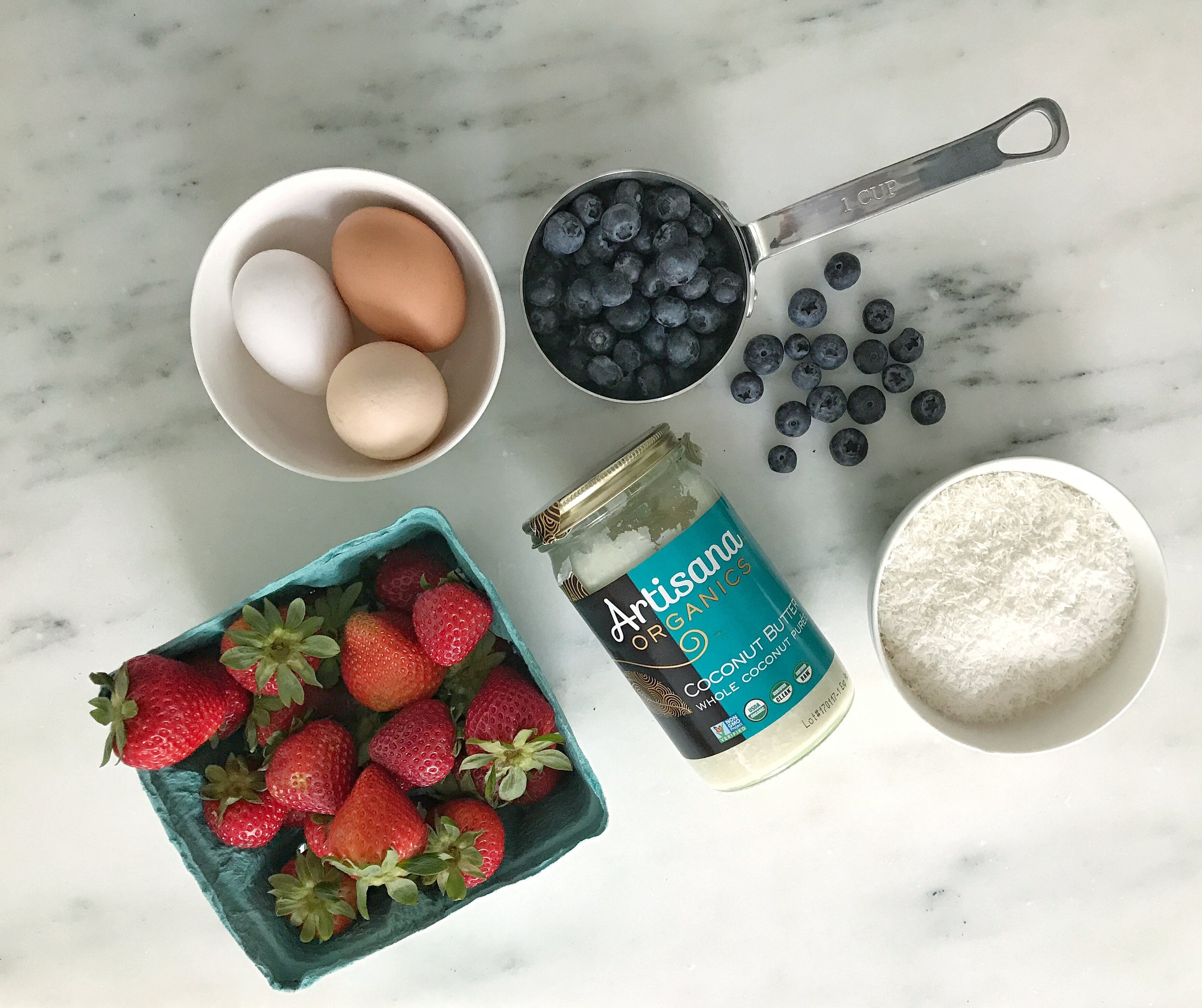 Try to buy berries organic since conventional strawberries contain some of the highest levels of pesticides in conventional produce