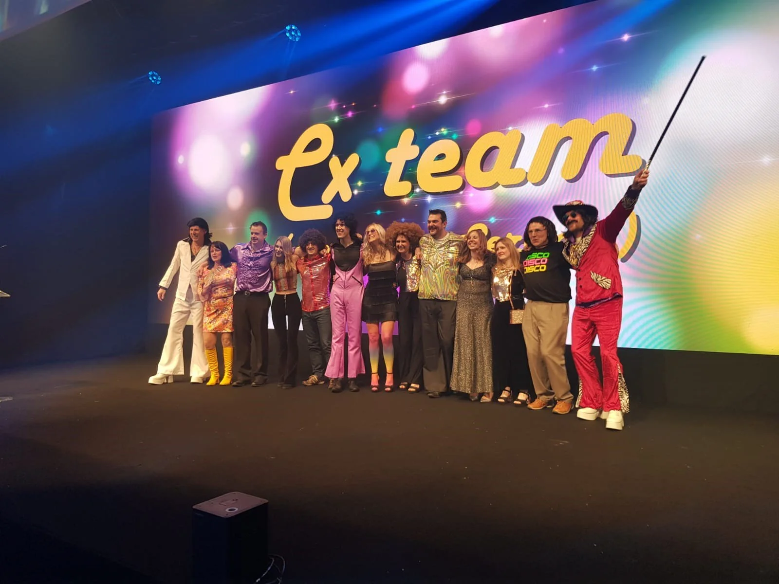 The winners, Cx Team! Great outfits..